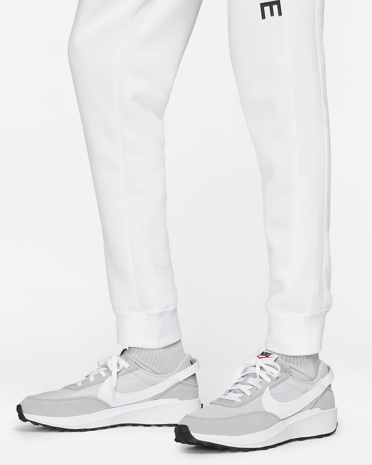 Il achter Papa Nike Sportswear Hybrid Joggingbroek van fleece voor heren. Nike NL