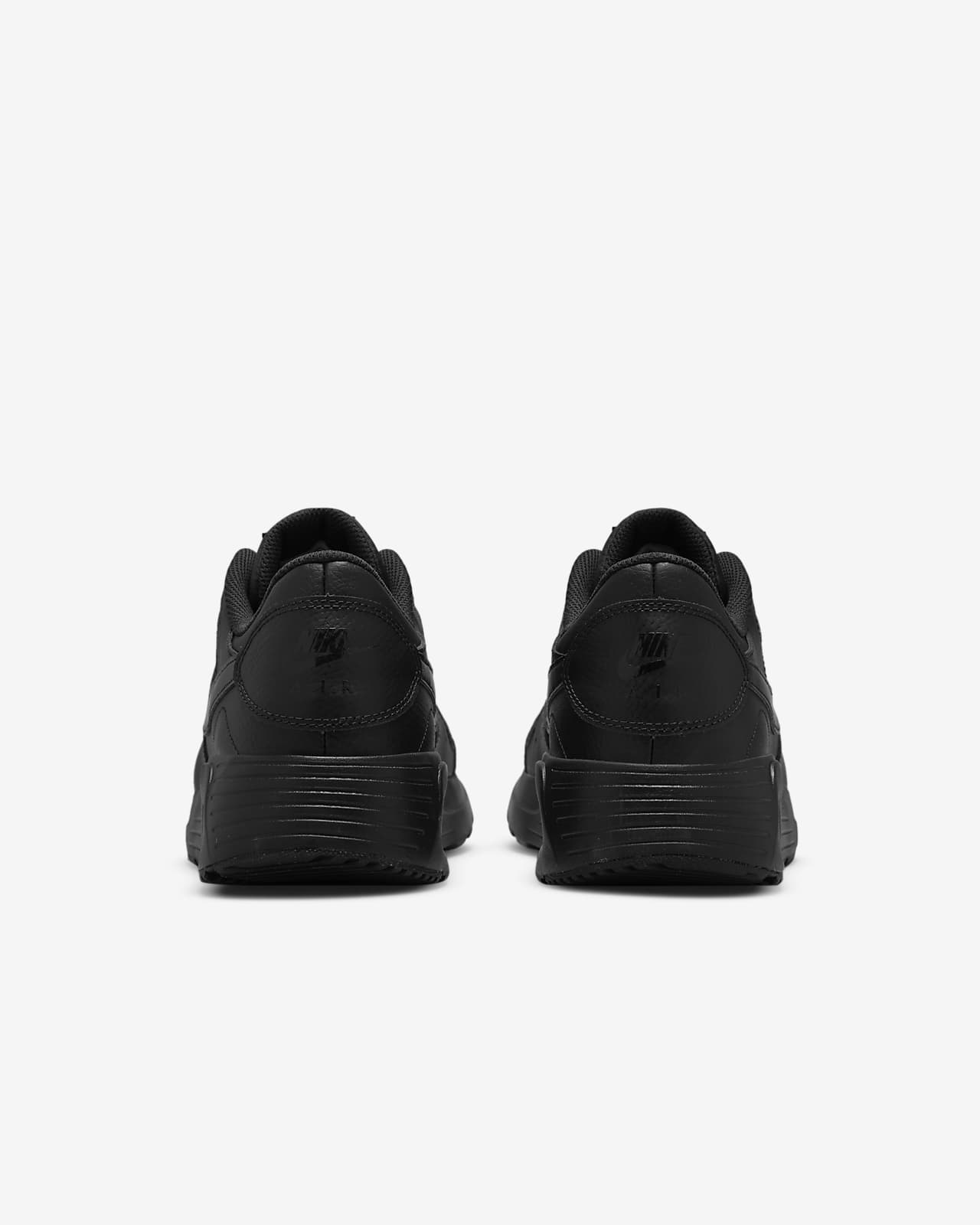 all black leather shoes nike