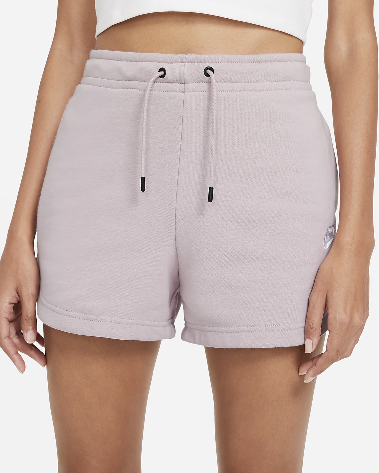 nike essential terry shorts