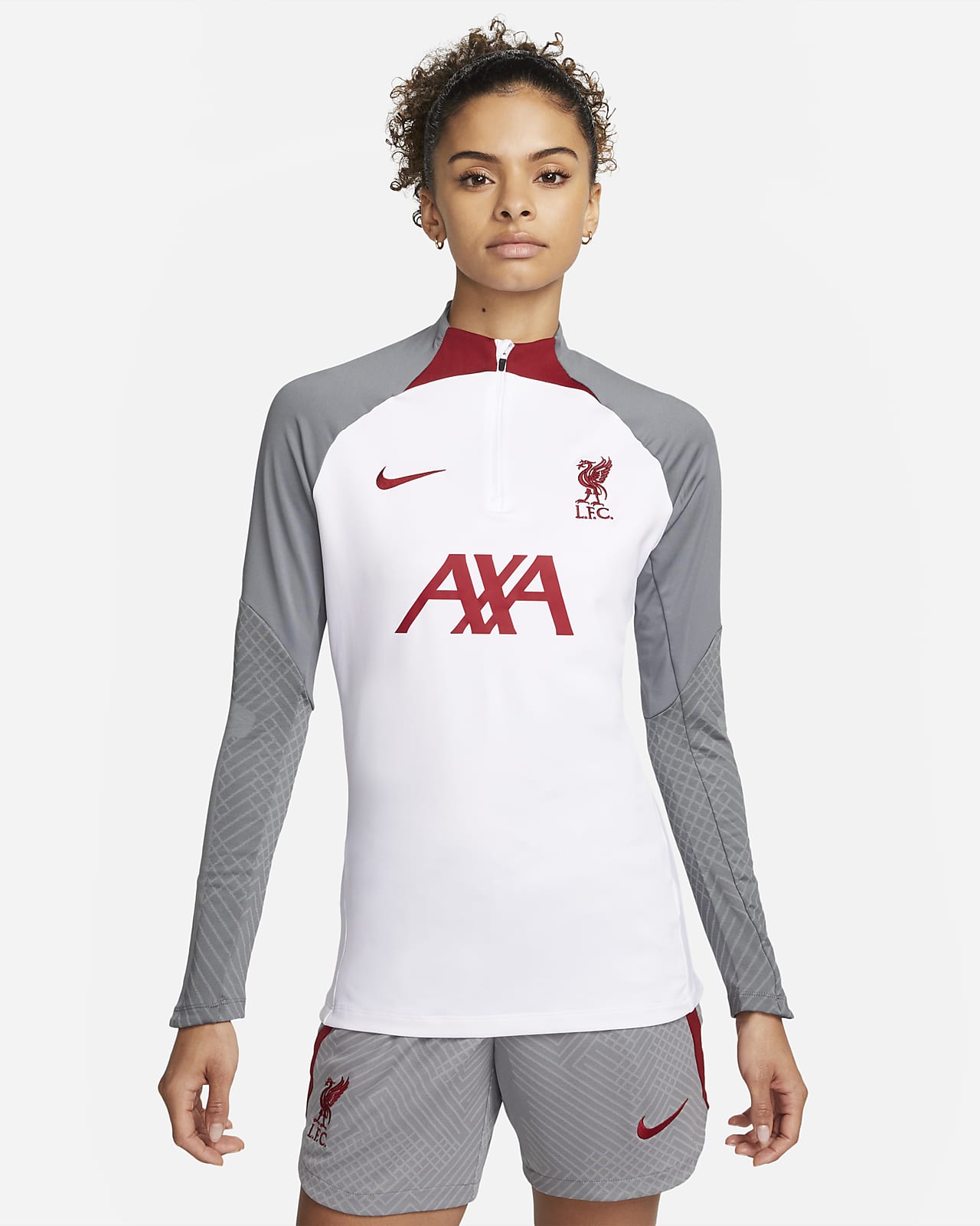 Liverpool F.C. Strike Women's Nike Dri-FIT Football Drill Top. Nike GB