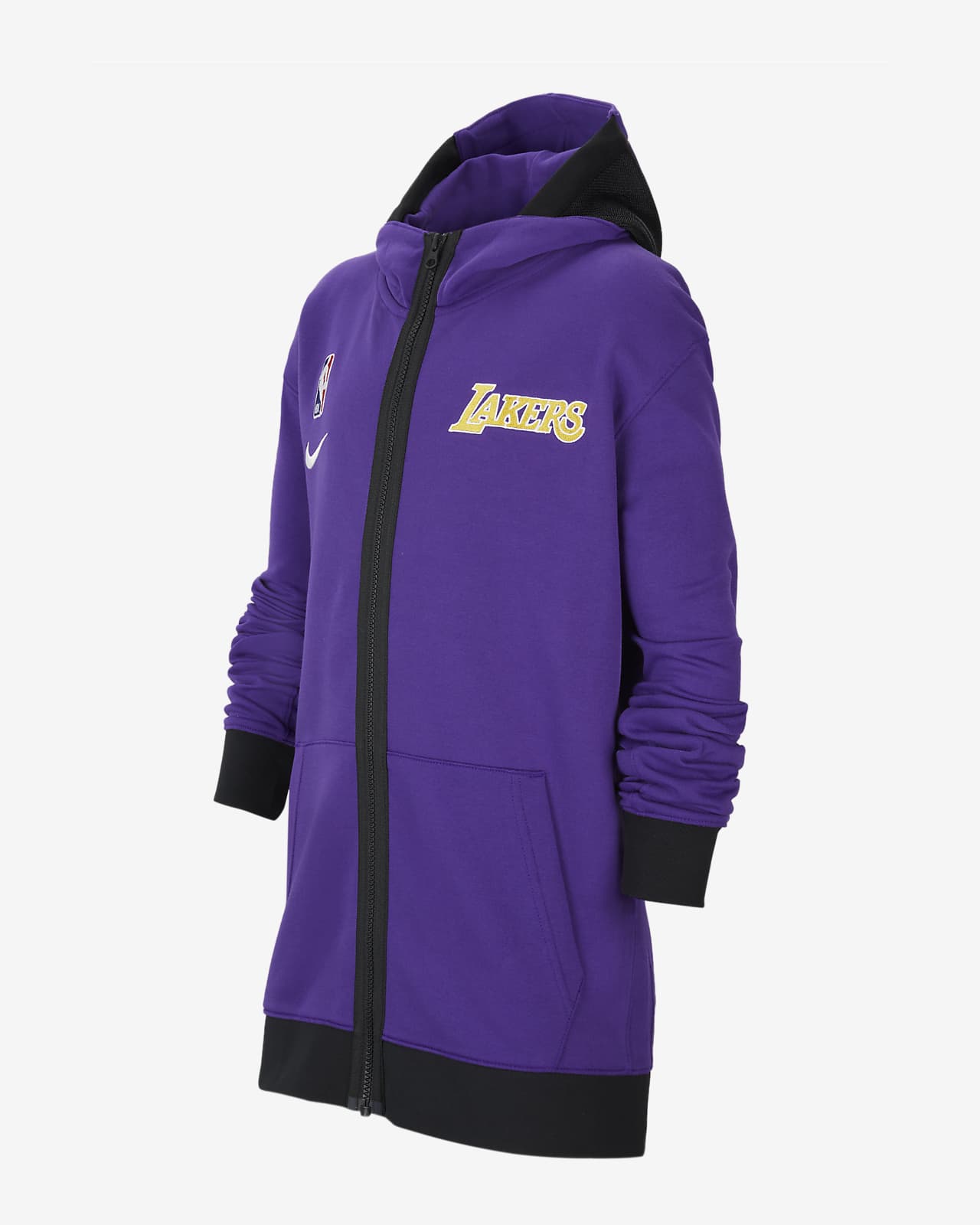 lakers showtime therma flex hoodie