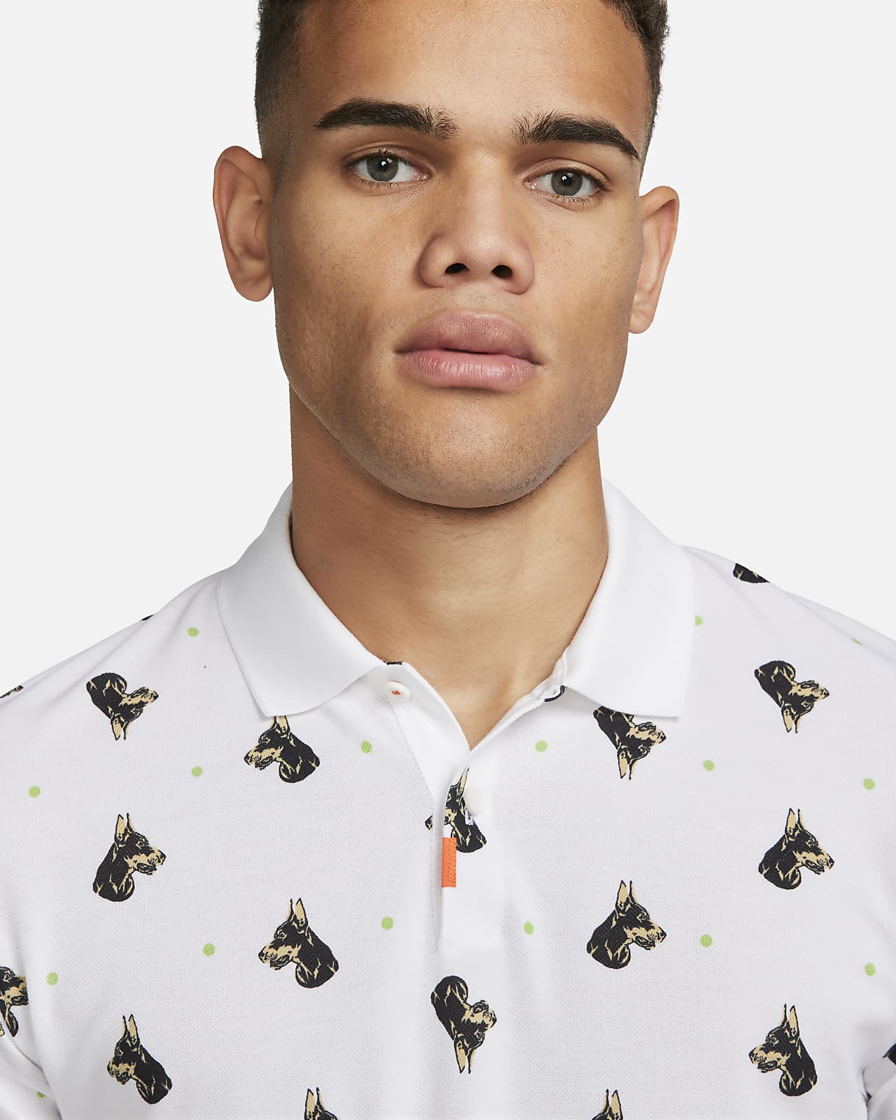 The Nike Polo Men's Print SlimFit Polo. Nike MY