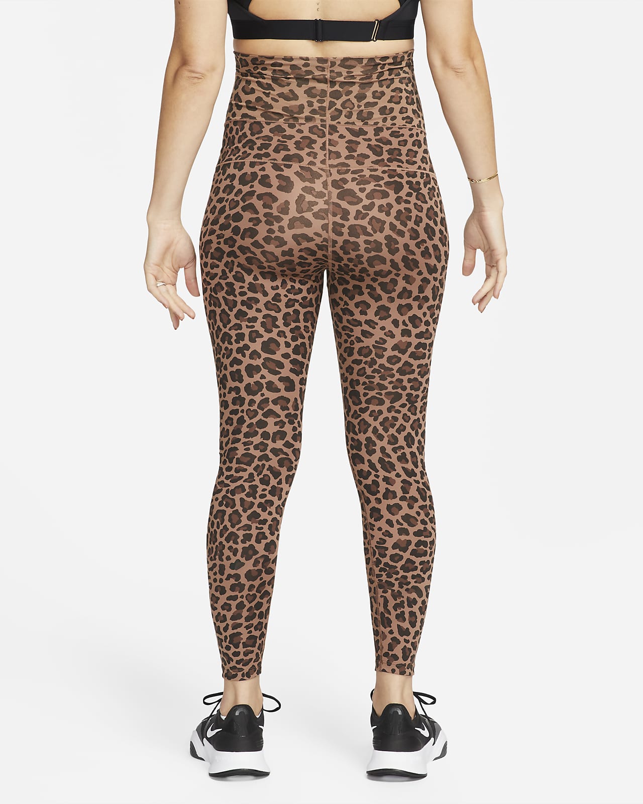 Positivo Respeto a ti mismo Sierra Nike One (M) Women's High-Waisted Leopard Print Leggings (Maternity). Nike  NL