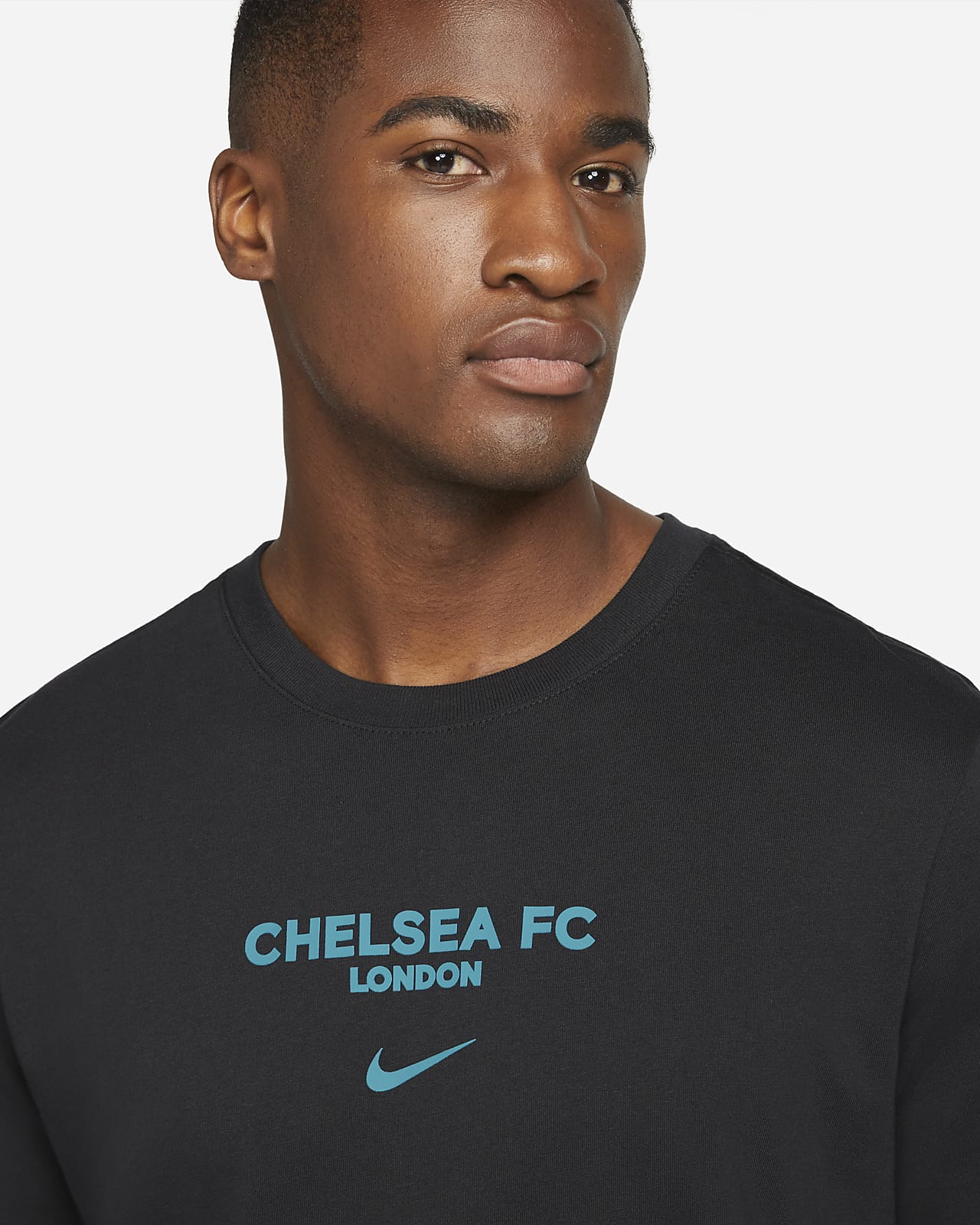 Playera de fútbol para hombre Chelsea FC. Nike.com