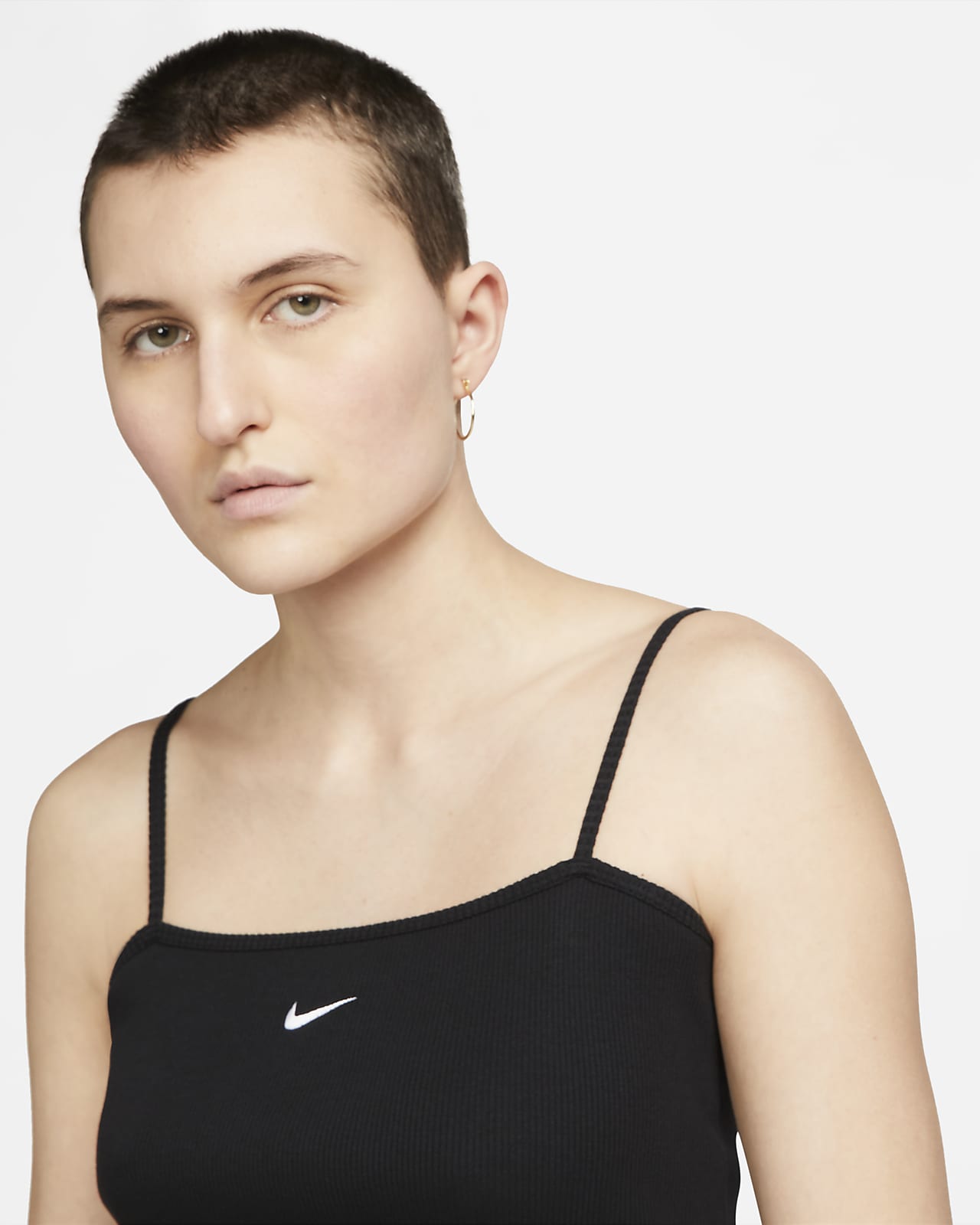 Sportswear Essential Crop top ribeteado - Mujer. Nike ES