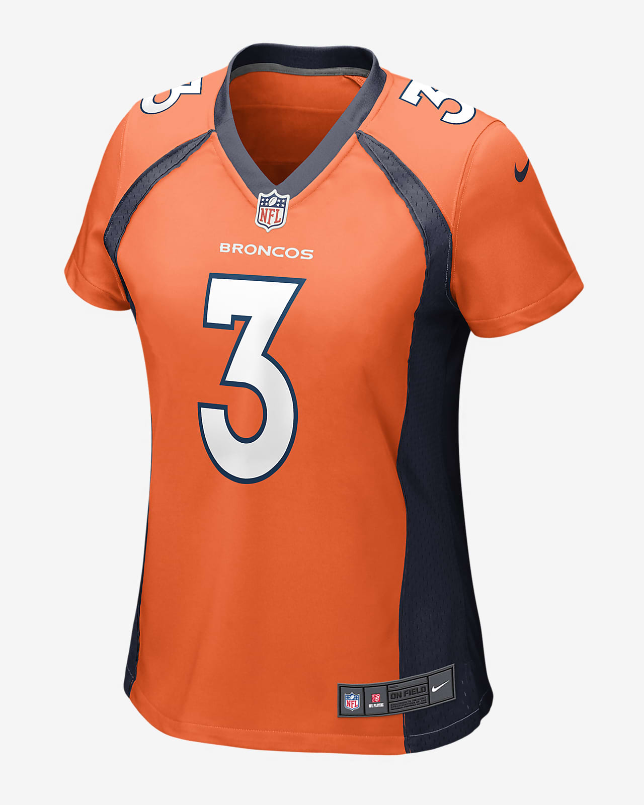 باث اند بودي ووركس NFL Denver Broncos (Russell Wilson) Women's Game Football Jersey باث اند بودي ووركس