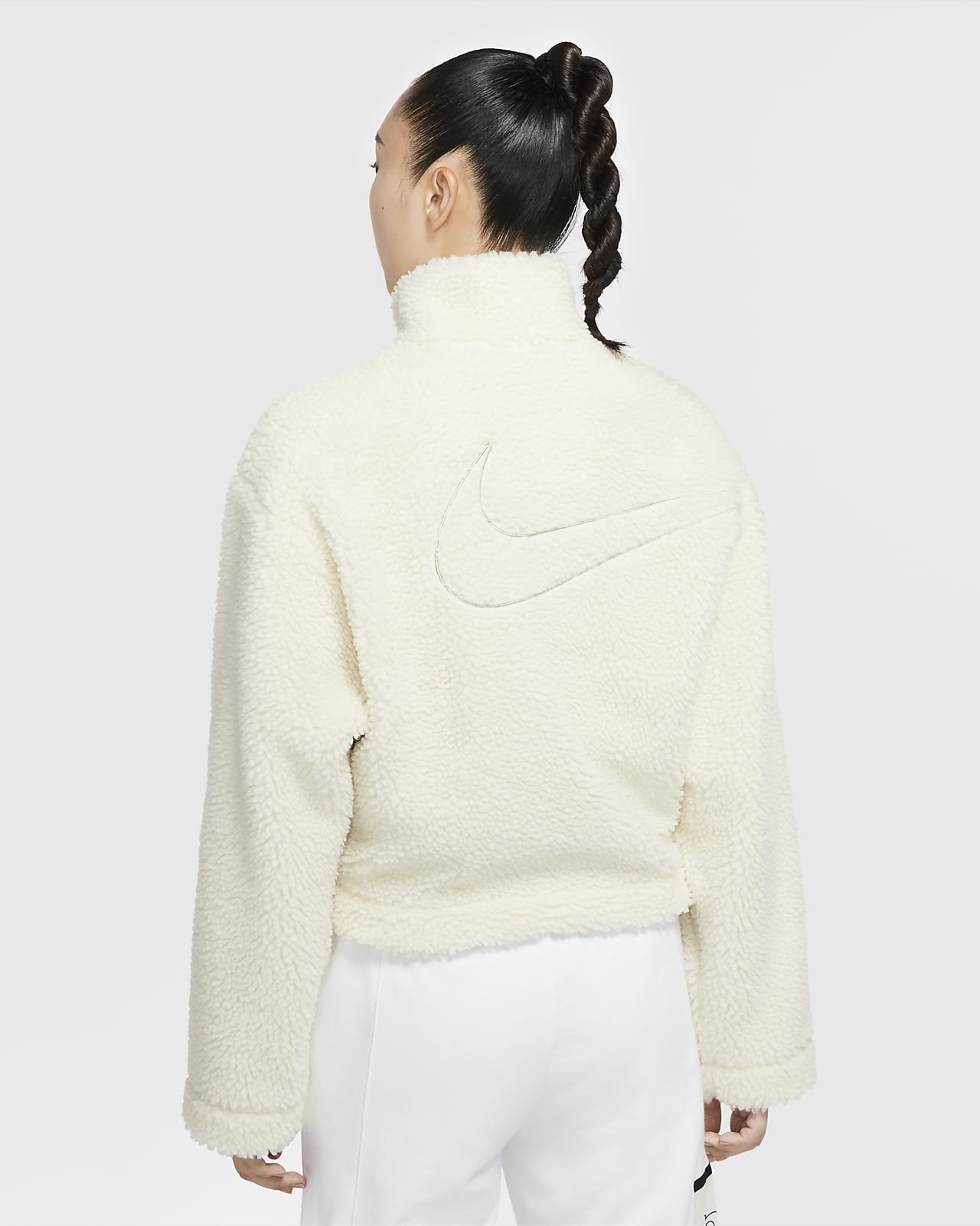 nike fuzzy sweater women's