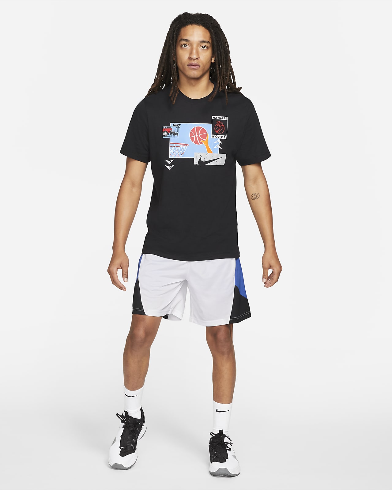 basketball t shirt and shorts