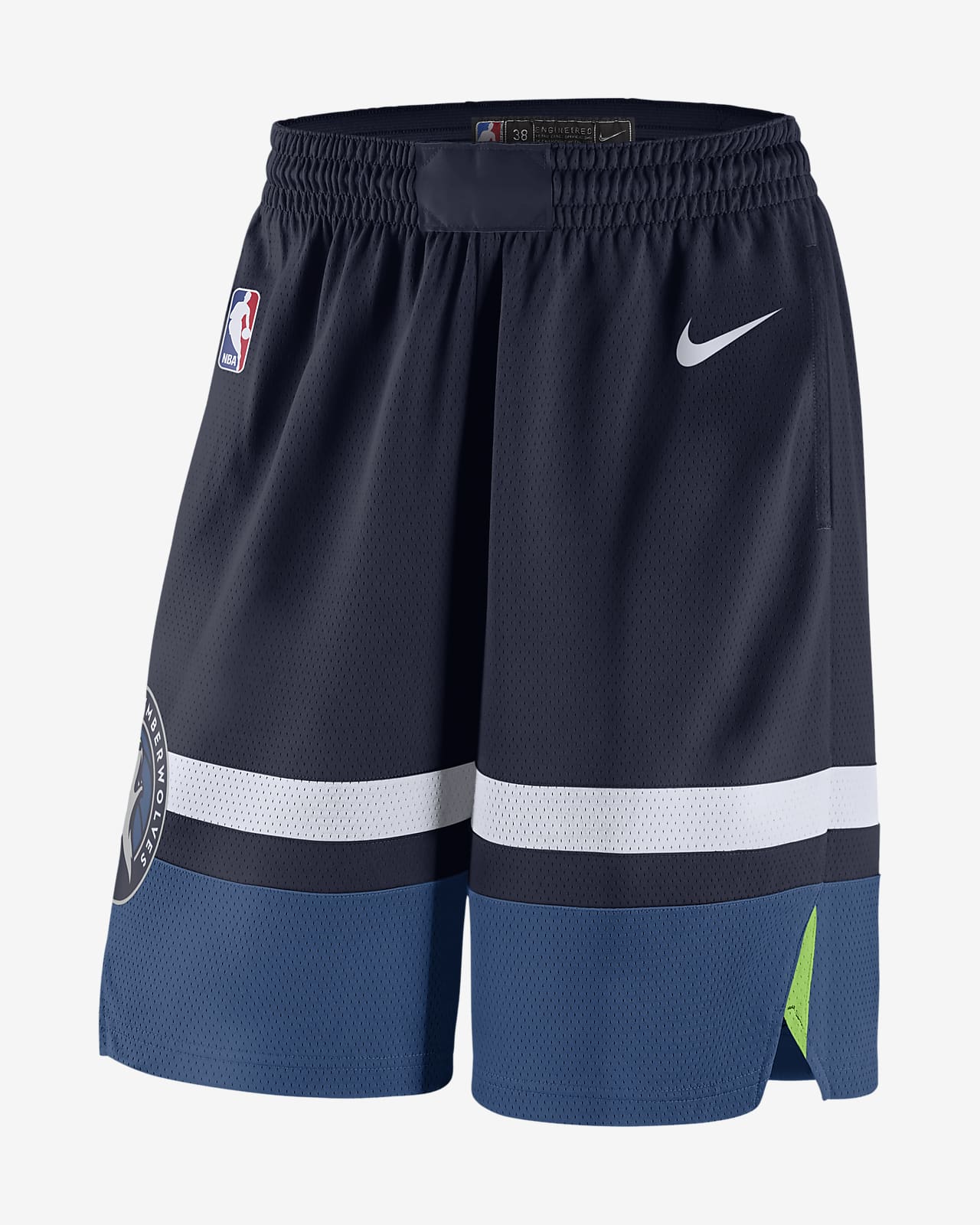 Minnesota Timberwolves Icon Edition Swingman Nike NBA Swingman Shorts für Herren