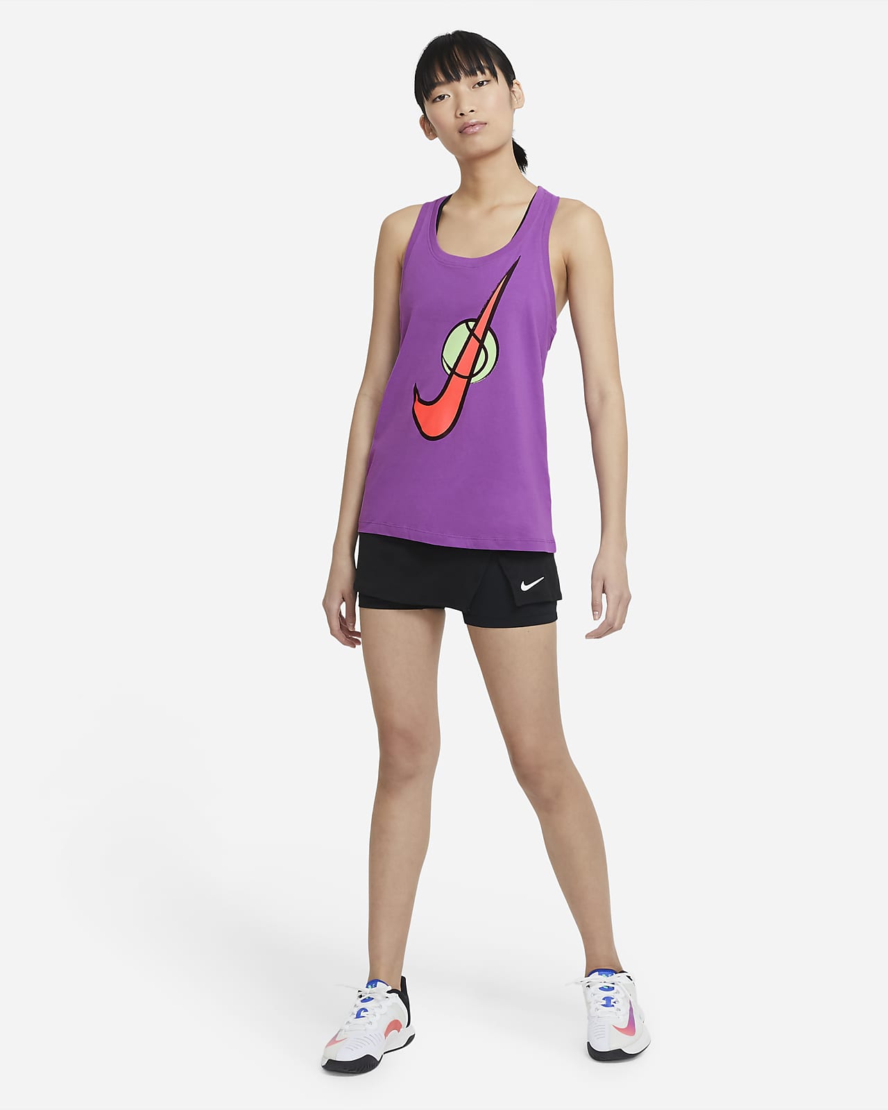 nike swoosh tennis