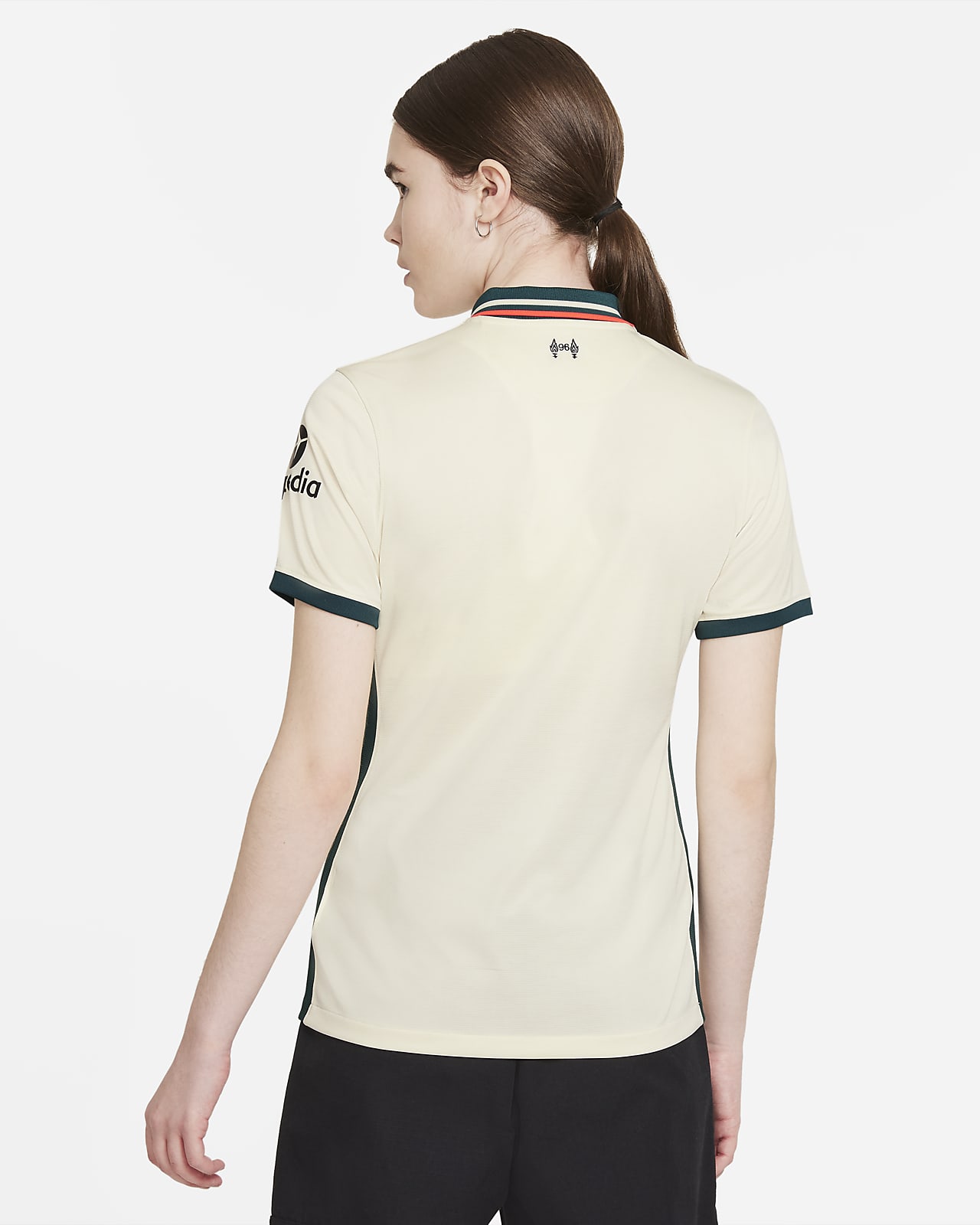 Segunda equipación Stadium Liverpool FC 2021/22 Camiseta de fútbol Nike  Dri-FIT - Mujer. Nike ES
