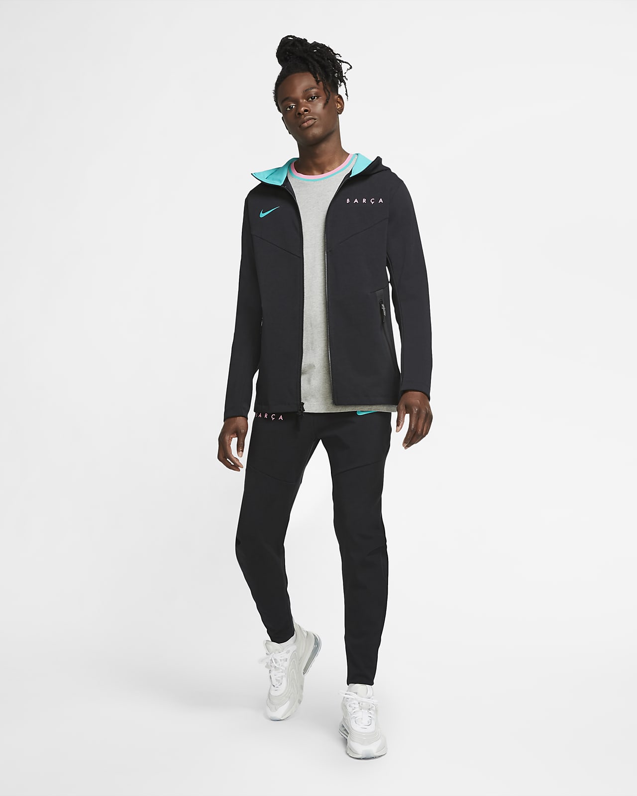 fc barcelona hoodie nike