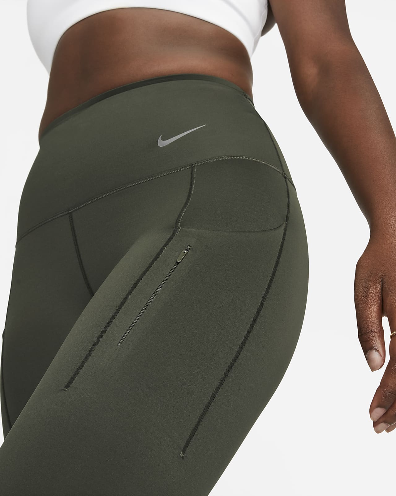 Nike Go Women's Firm-Support High-Waisted Full-Length Leggings with ...