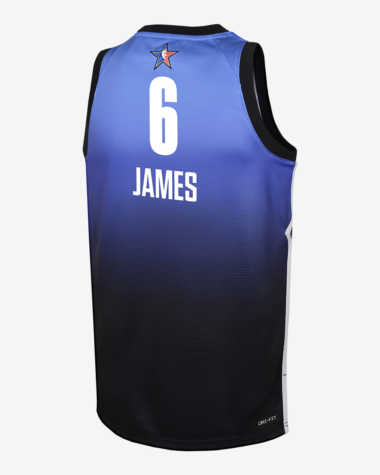 Los Angeles Lakers James Blue Jersey
