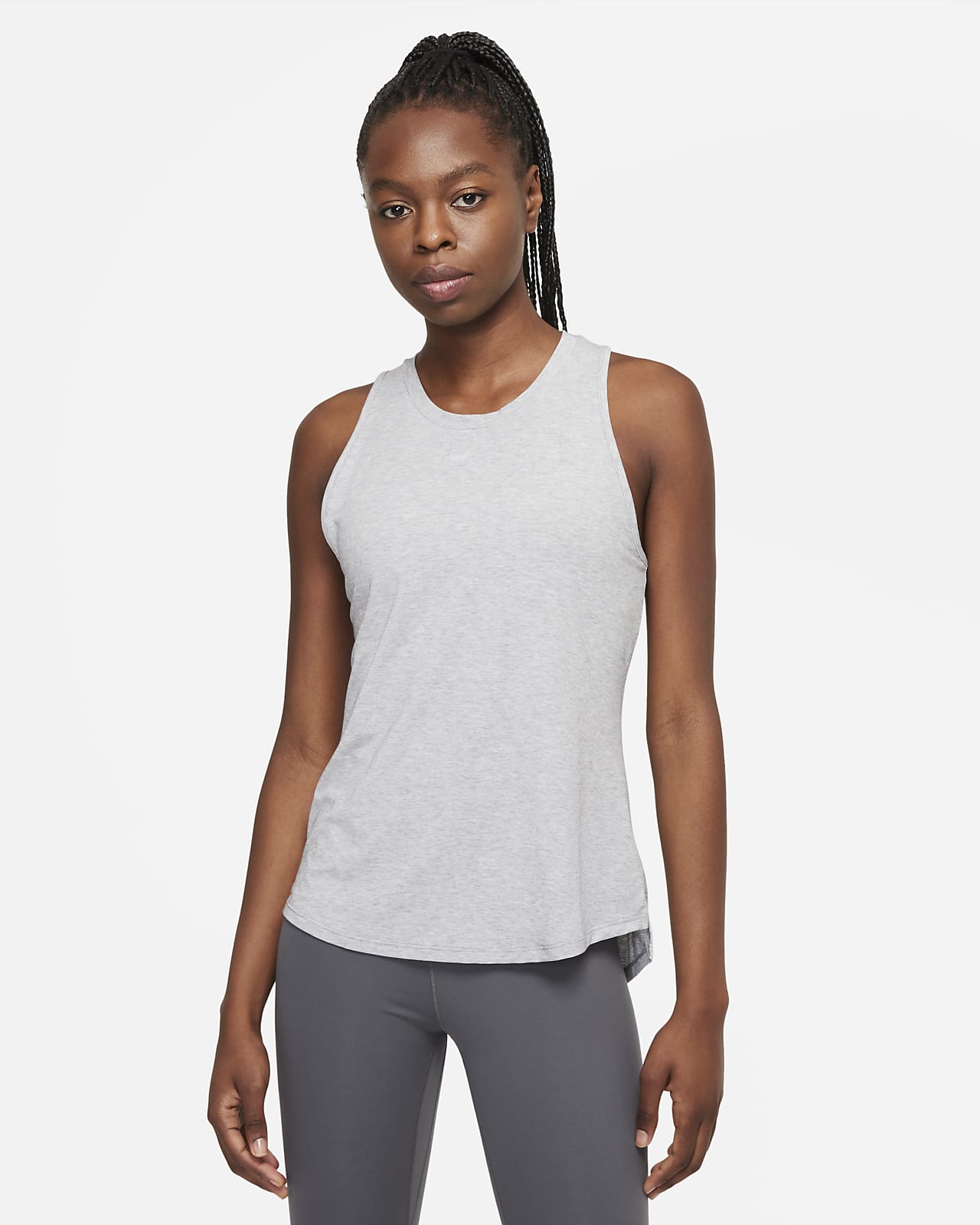 nike fitted tank top