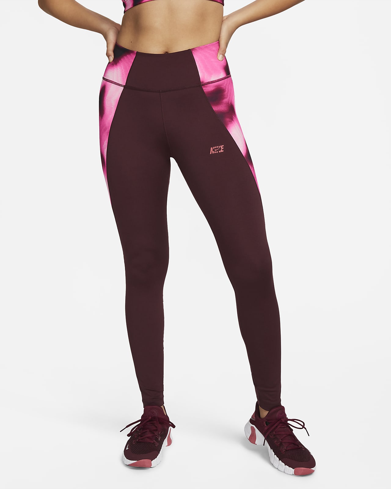 Nike Therma-FIT One Icon Clash Women's Mid-Rise Training Leggings