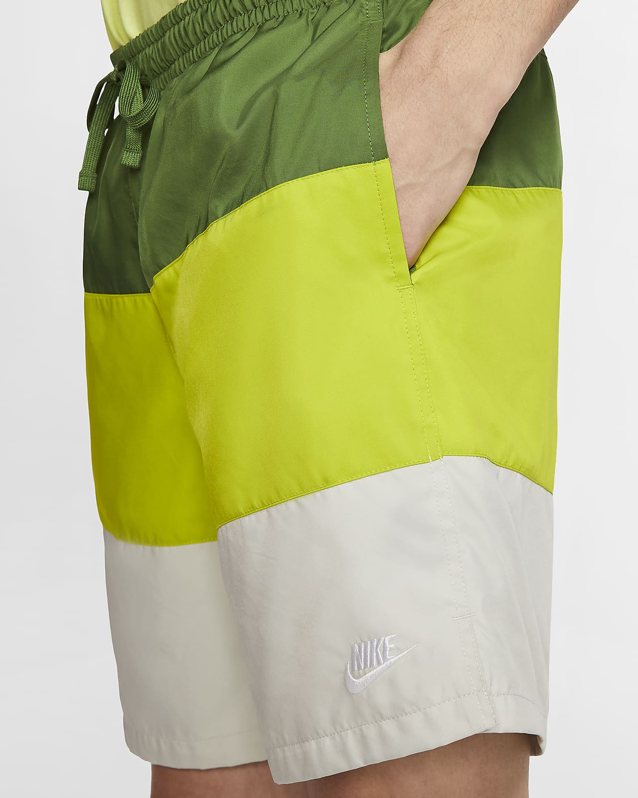 nike high visibility alumni shorts