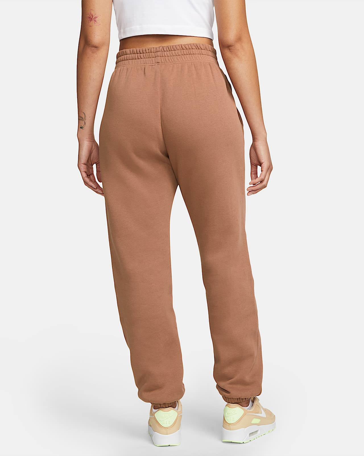 Pantalones de tejido Fleece para mujer Nike Sportswear Essential  Collection. Nike.com