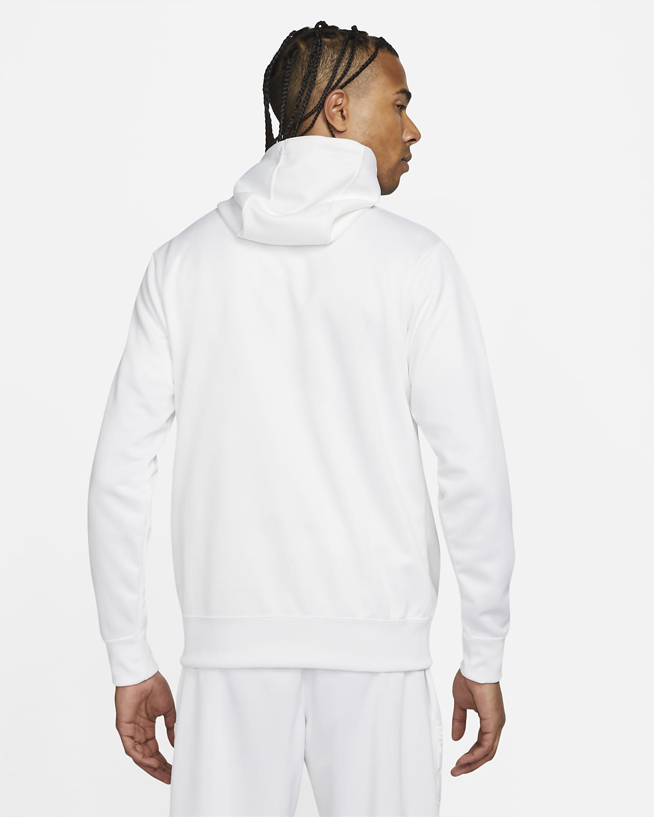 nike nsw hoodie white