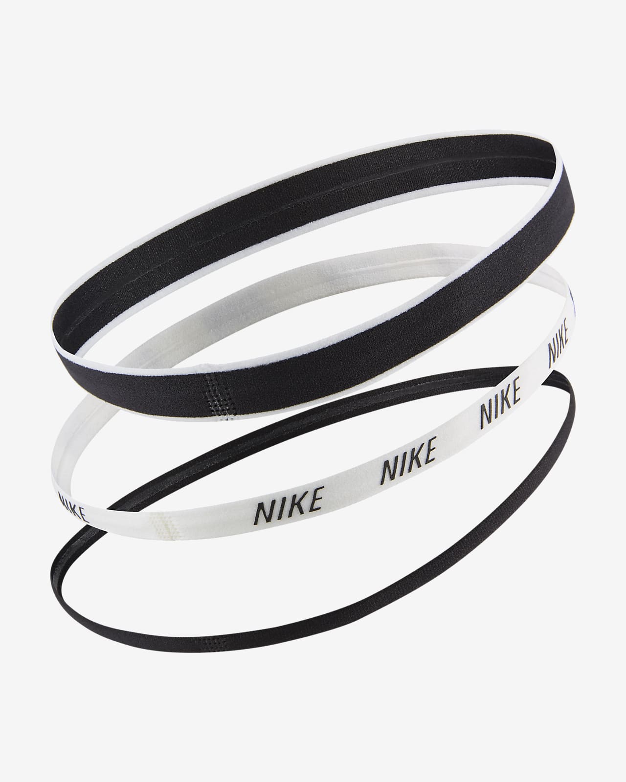 nike mixed width headbands 3 pack