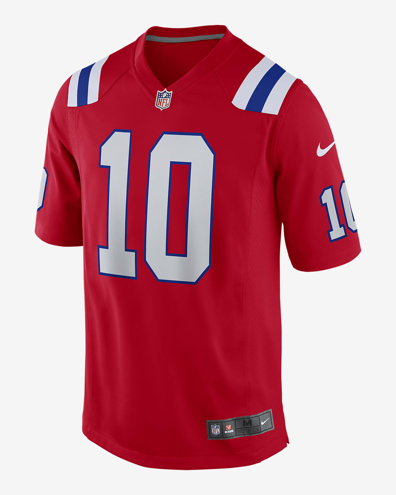 Nike Men's New England Patriots Mac Jones #10 Black Game Jersey