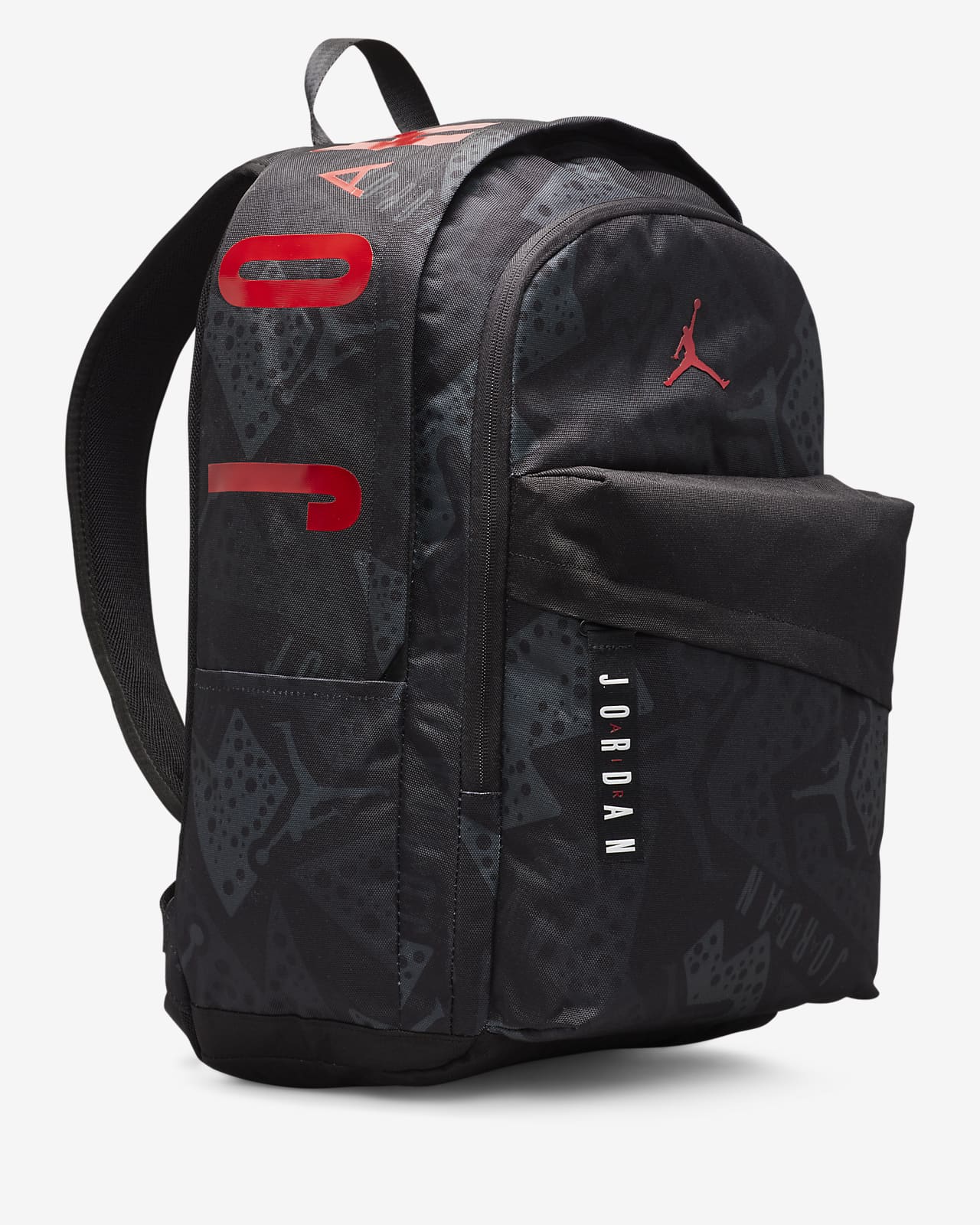 jordan backpack red and black