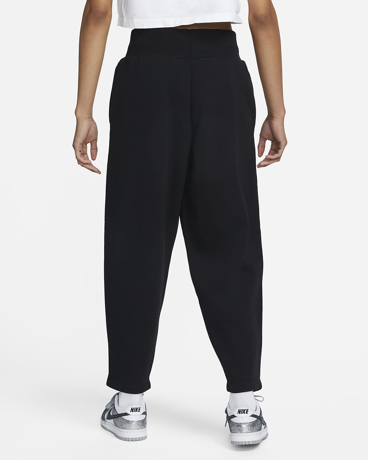 Nike Sportswear Phoenix Fleece Women's High-Waisted Cropped Sweatpants. Nike.com