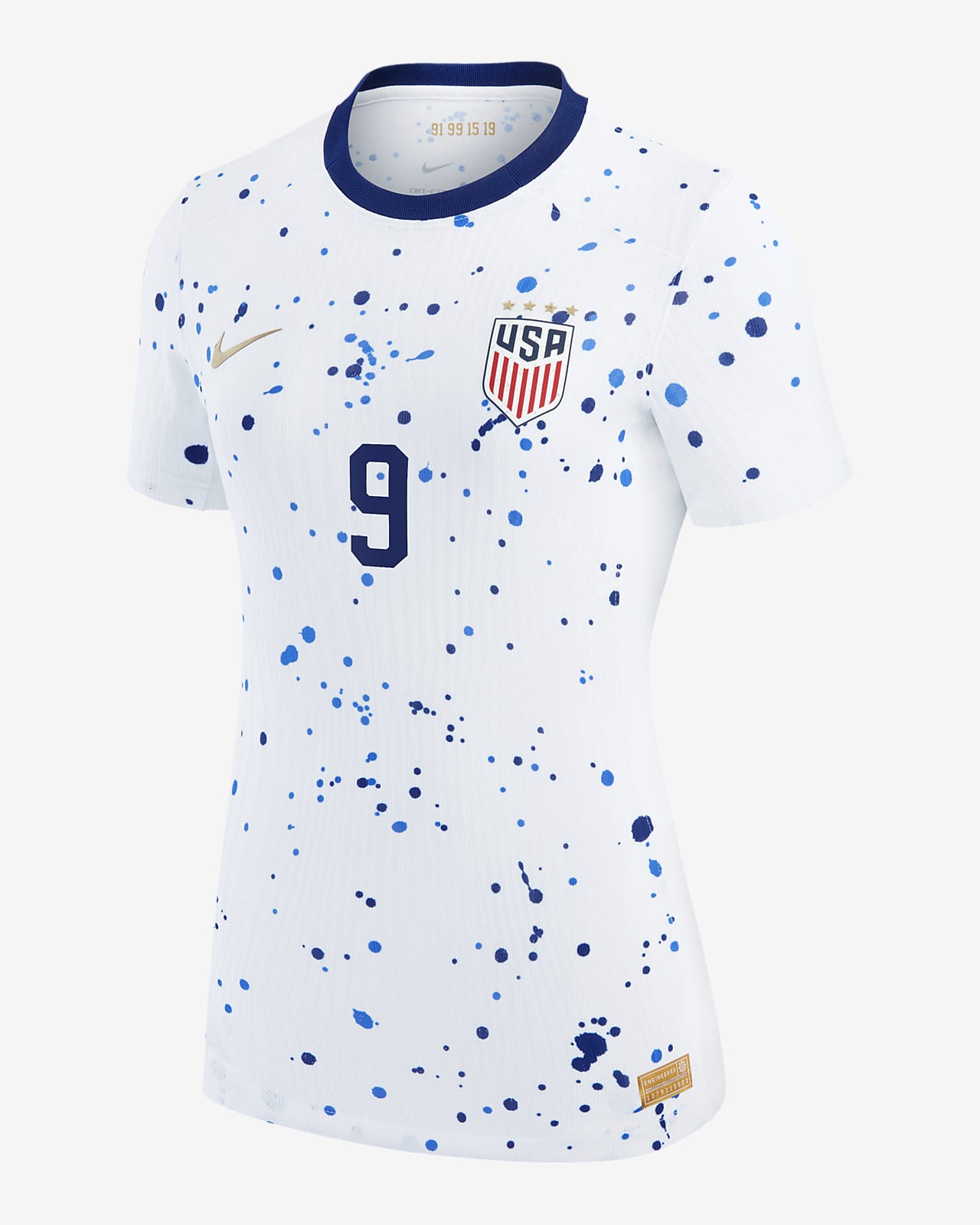 Men's Nike Mallory Swanson White USWNT 2023 Home Authentic Jersey