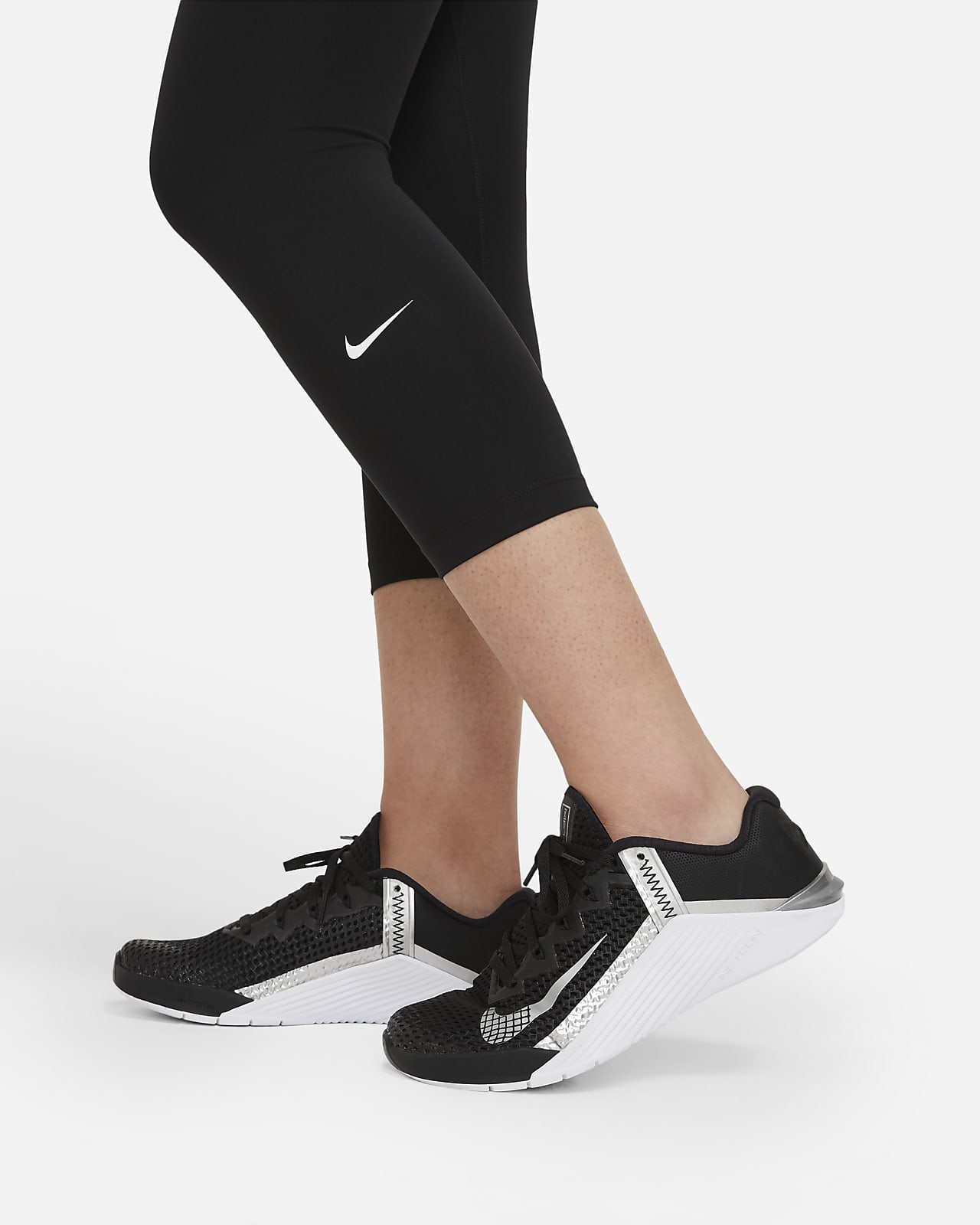 Nike one mid rise crop Clearance