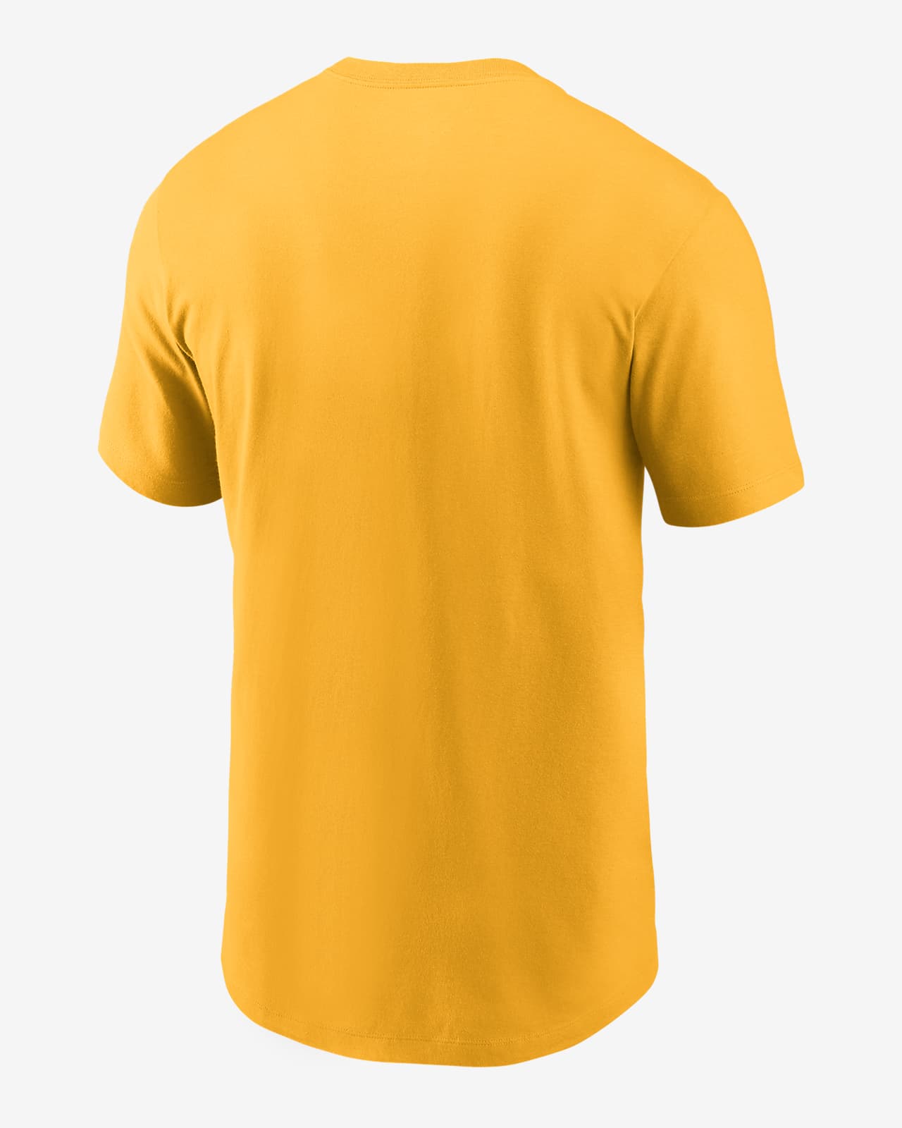 Yellow store steelers shirt