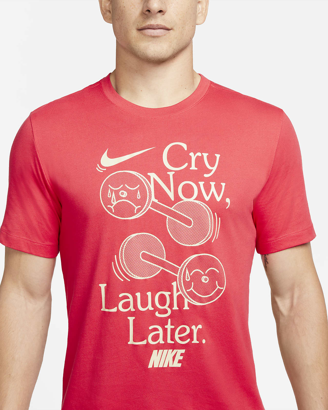 nike dri fit cotton tee mens