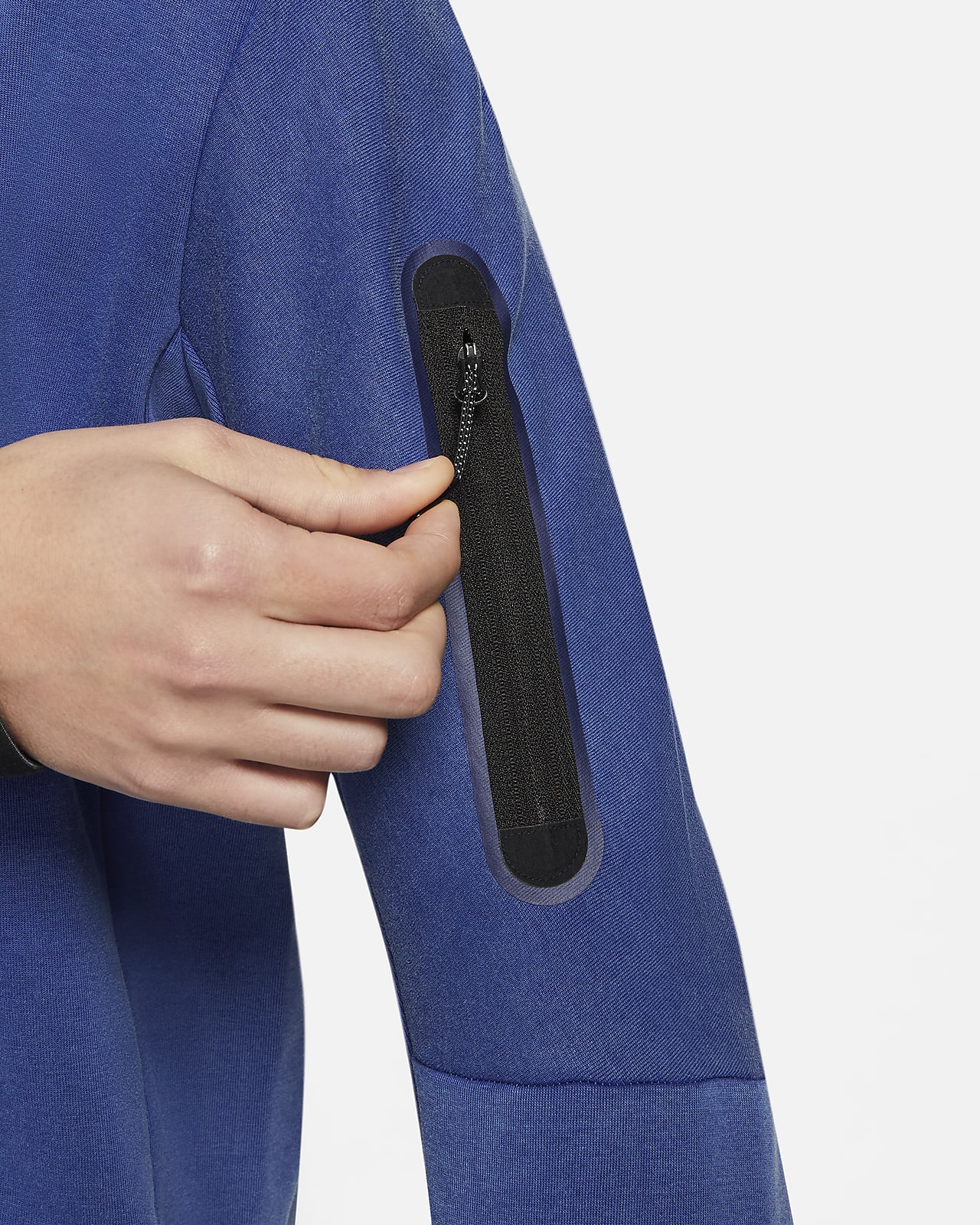 nike tech fleece royal blue