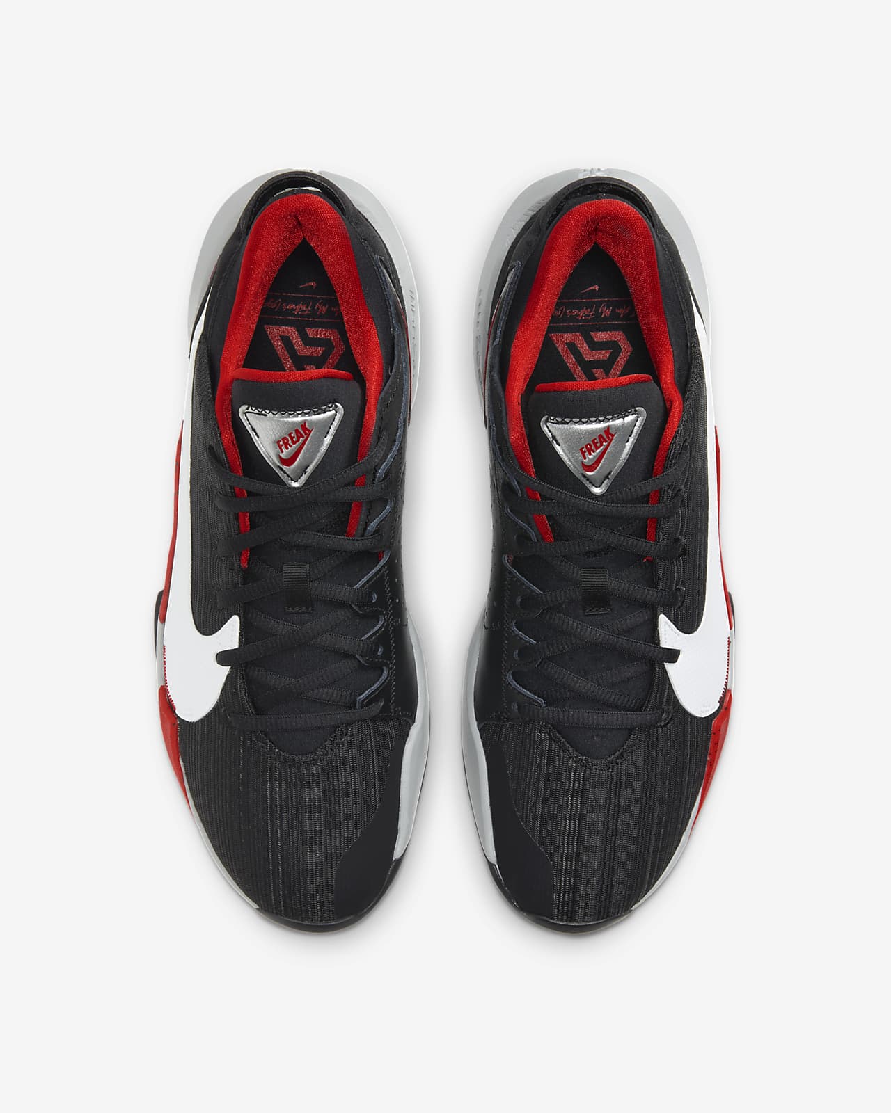 nike zoom black and red