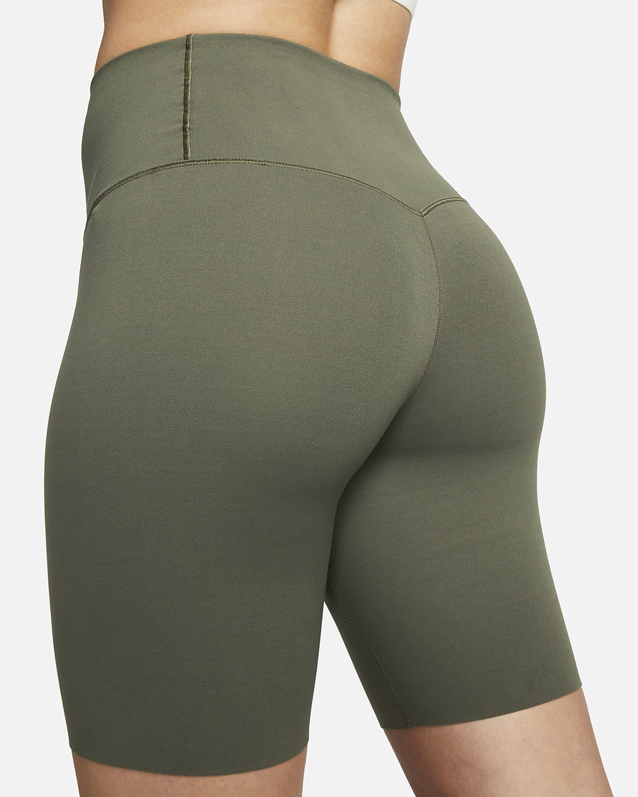 Nike Zenvy Women's Gentle-Support High-Waisted 20cm (approx.) Biker Shorts.  Nike FI