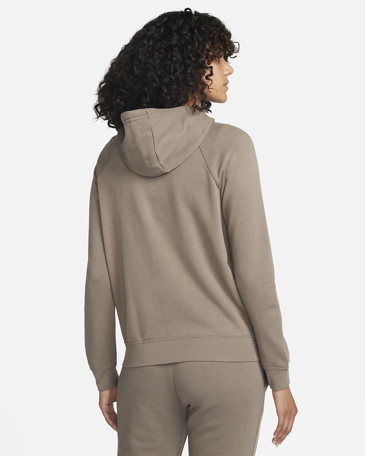 Nike Sportswear Essential Women's FullZip Fleece Hoodie. Nike IE