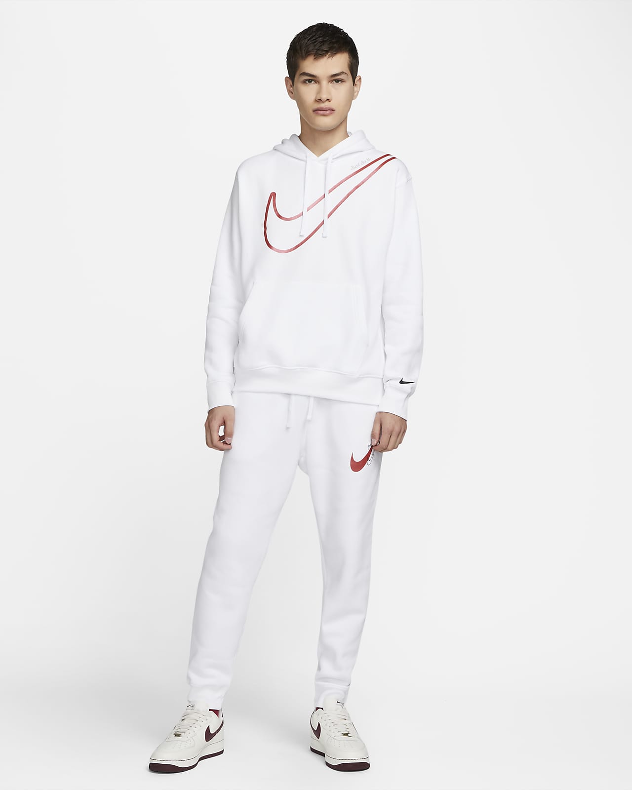 Felpa pullover in fleece con cappuccio Nike Sportswear - Uomo. Nike IT