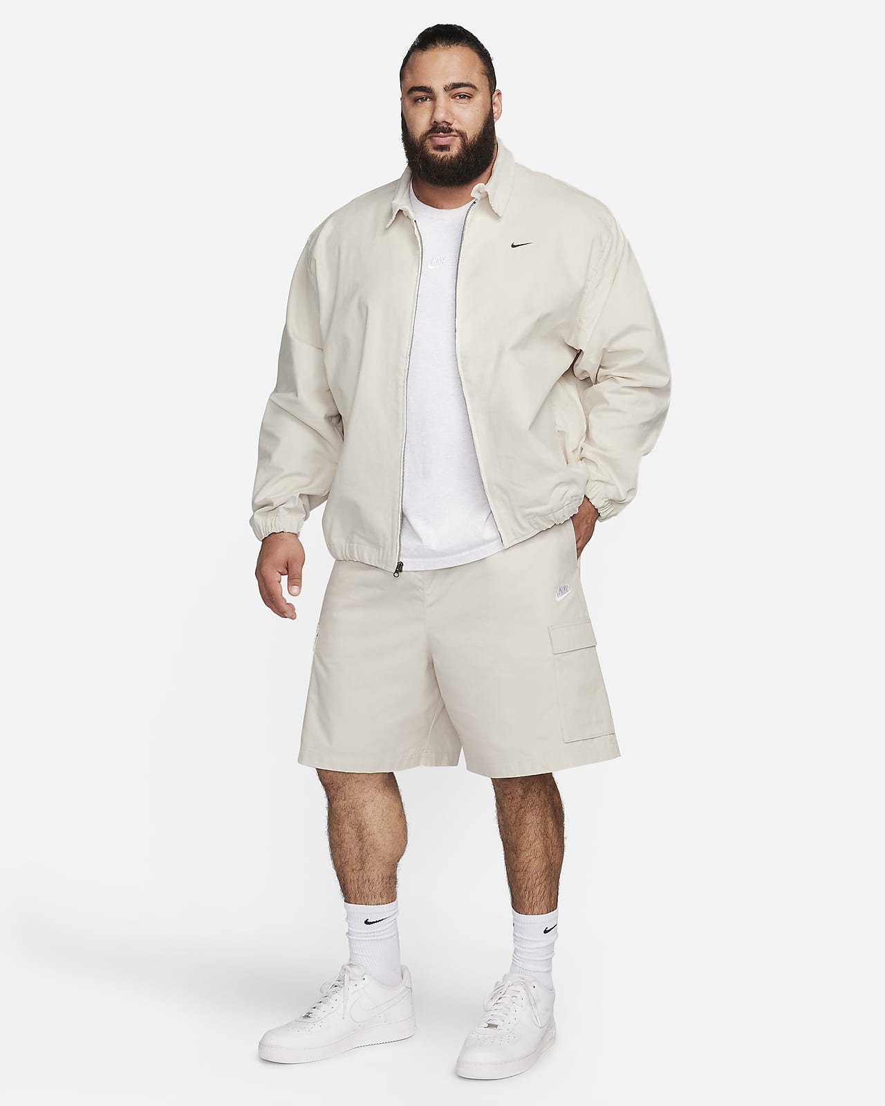 Shorts Homme, Nike Short cargo Sportswear Club pour Blanc