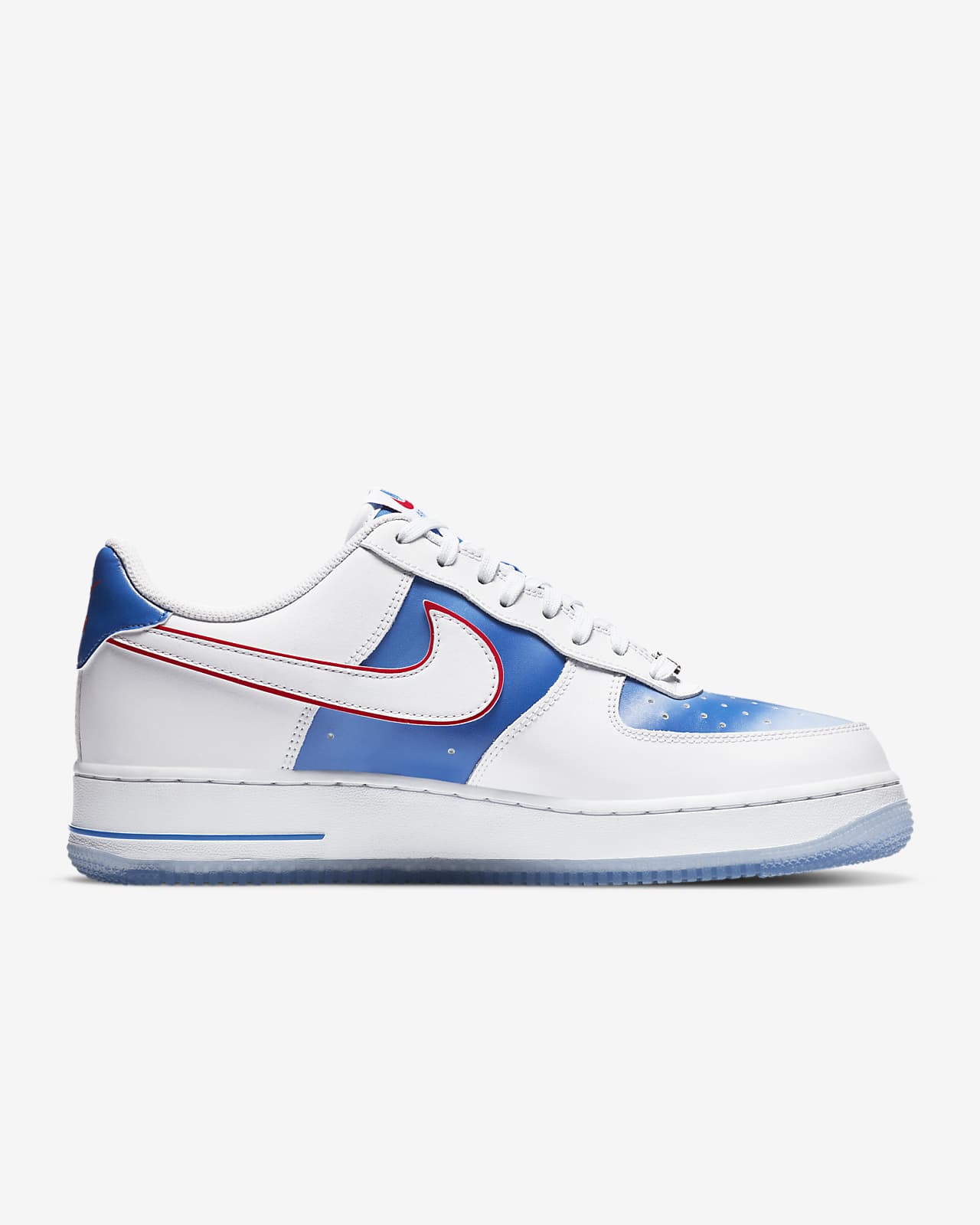 blue and silver air force 1