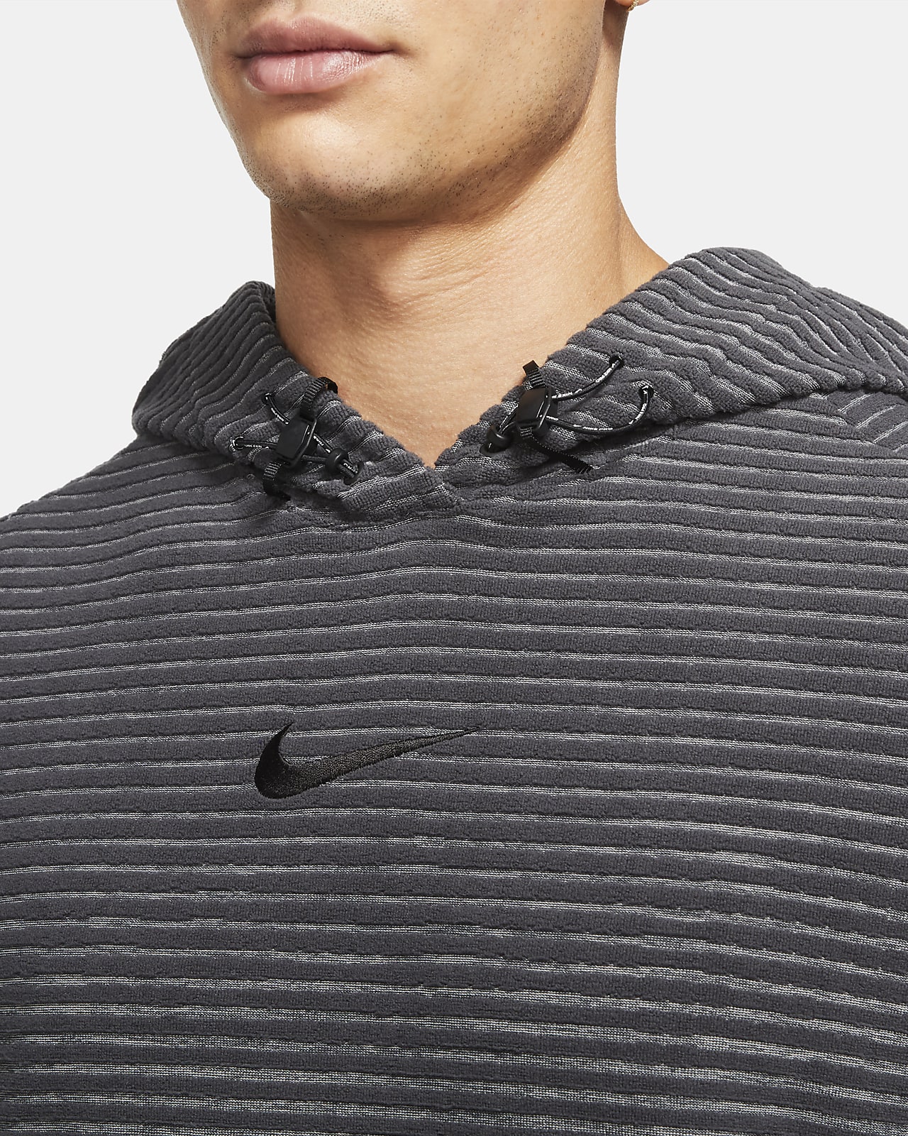 nike pro therma fit adv men's fleece pullover hoodie