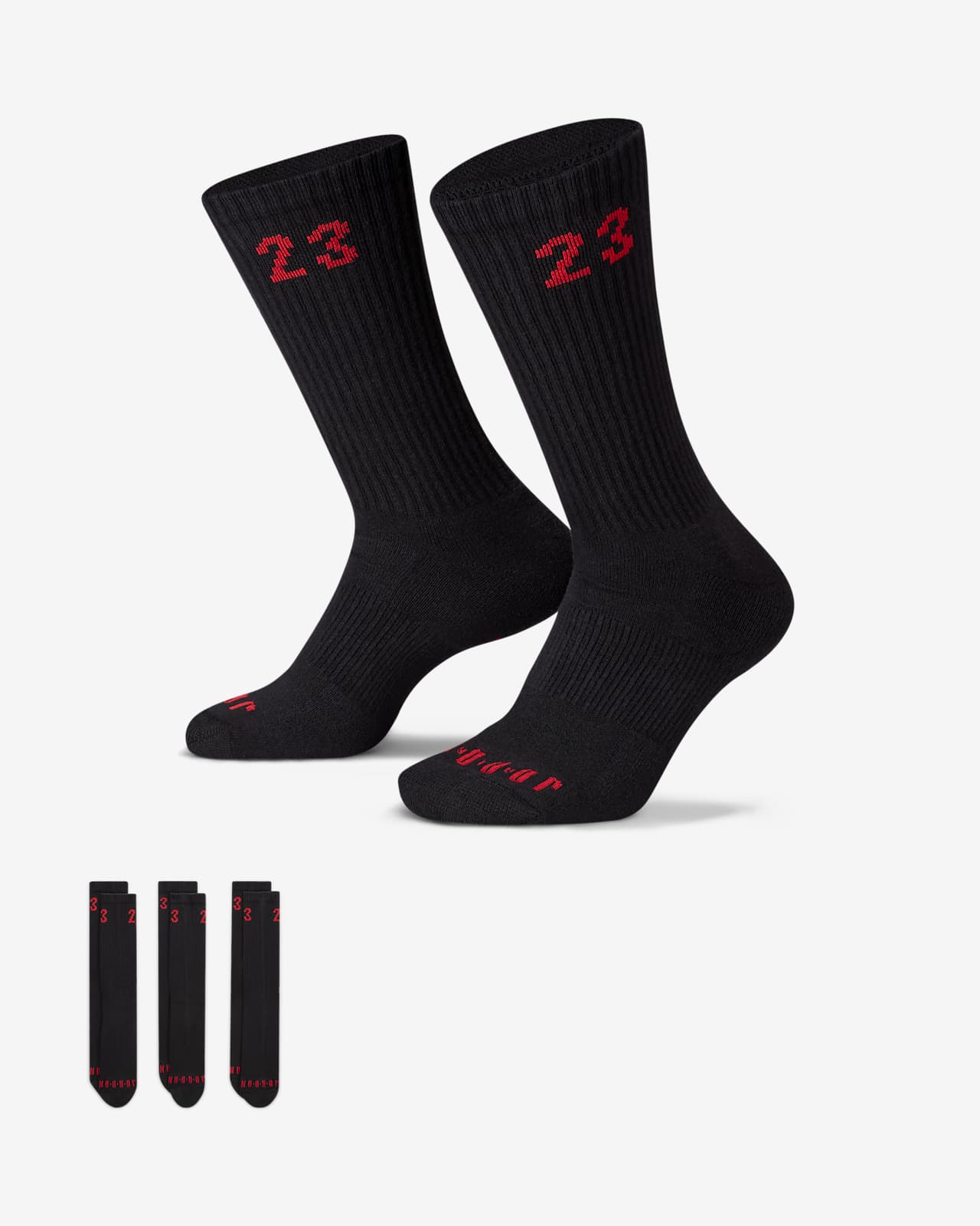 Jordan Essentials sokker (3 par)