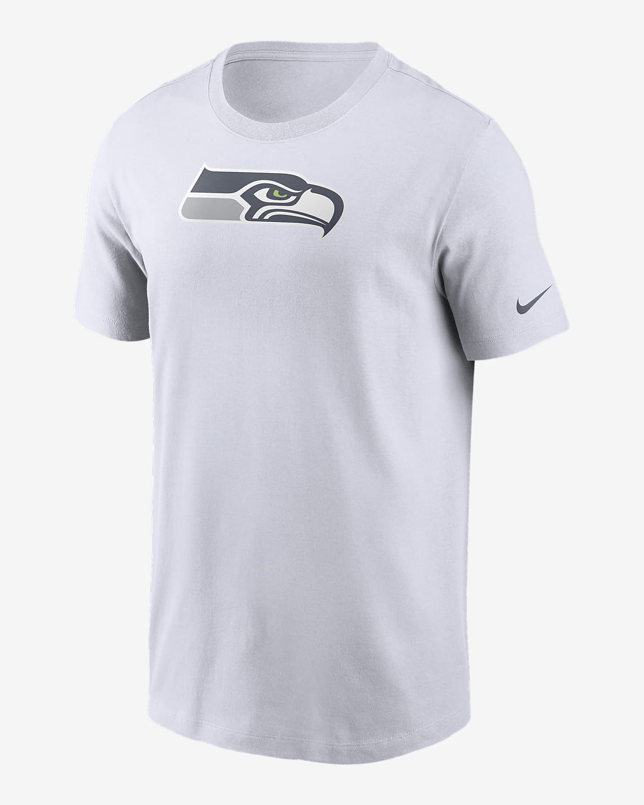 Men's Nike White Seattle Seahawks Primary Logo T-Shirt, Size: 2XL