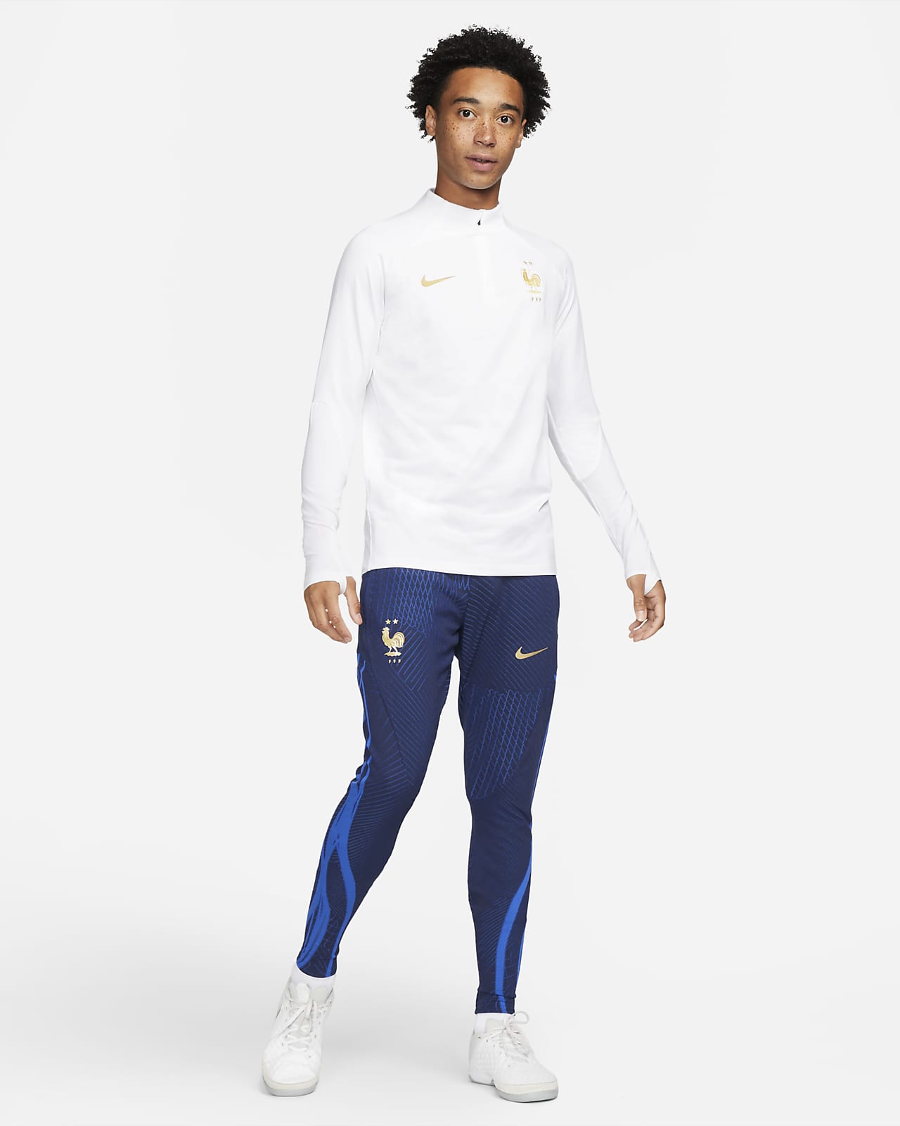 FFF Strike Pantalón de fútbol de tejido Knit Nike Dri-FIT ADV - Hombre. Nike