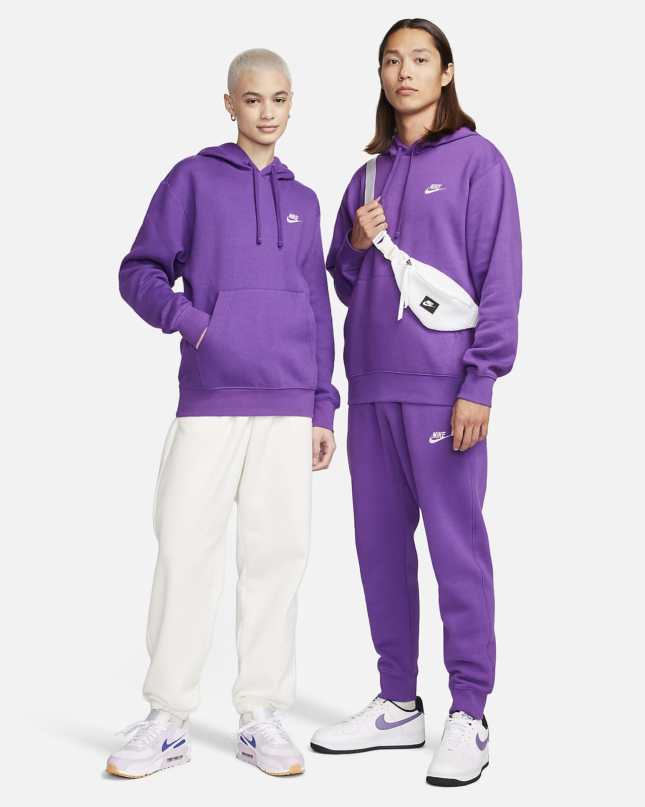 Nike Club - Survêtement en polaire - Violet