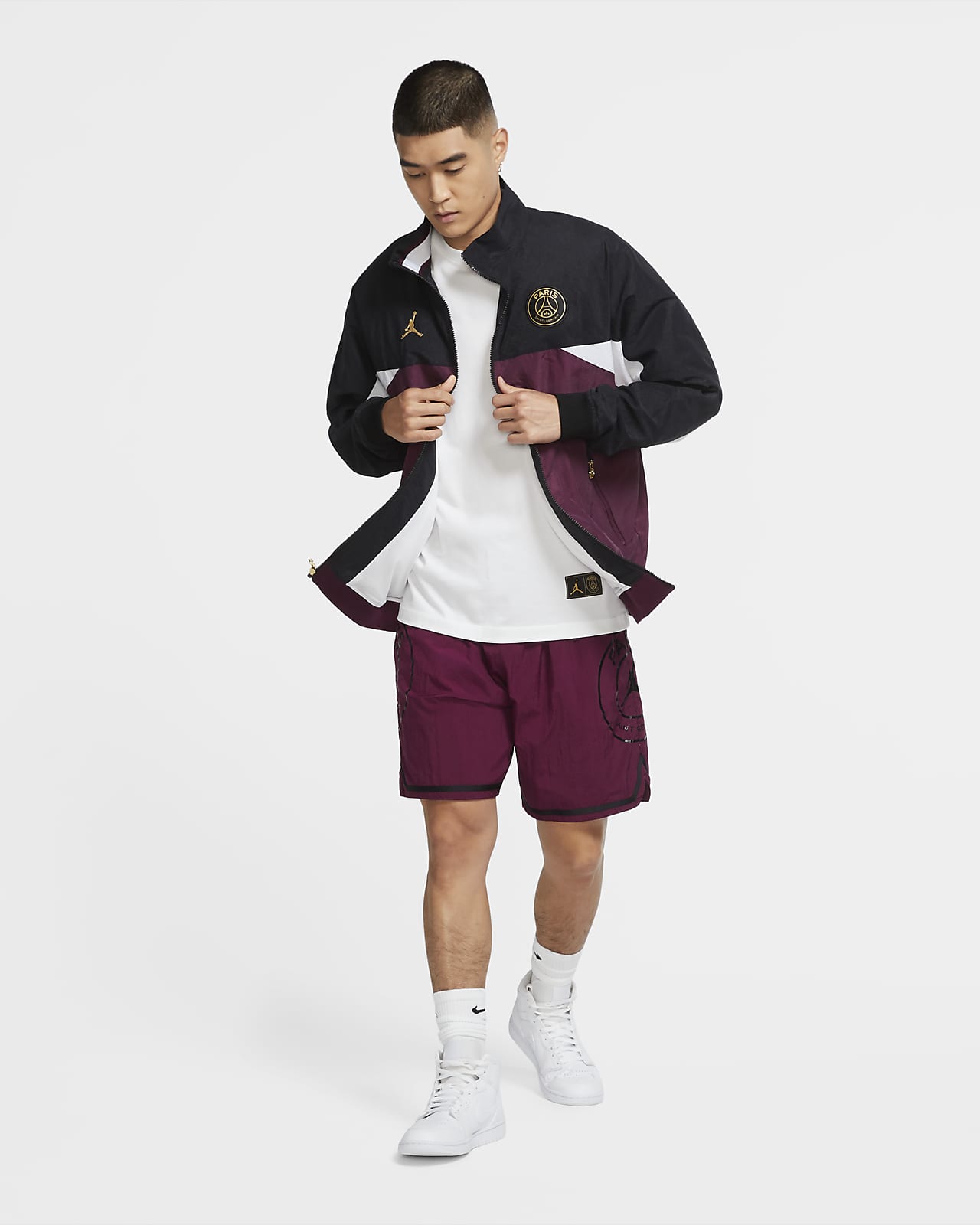 psg black jacket