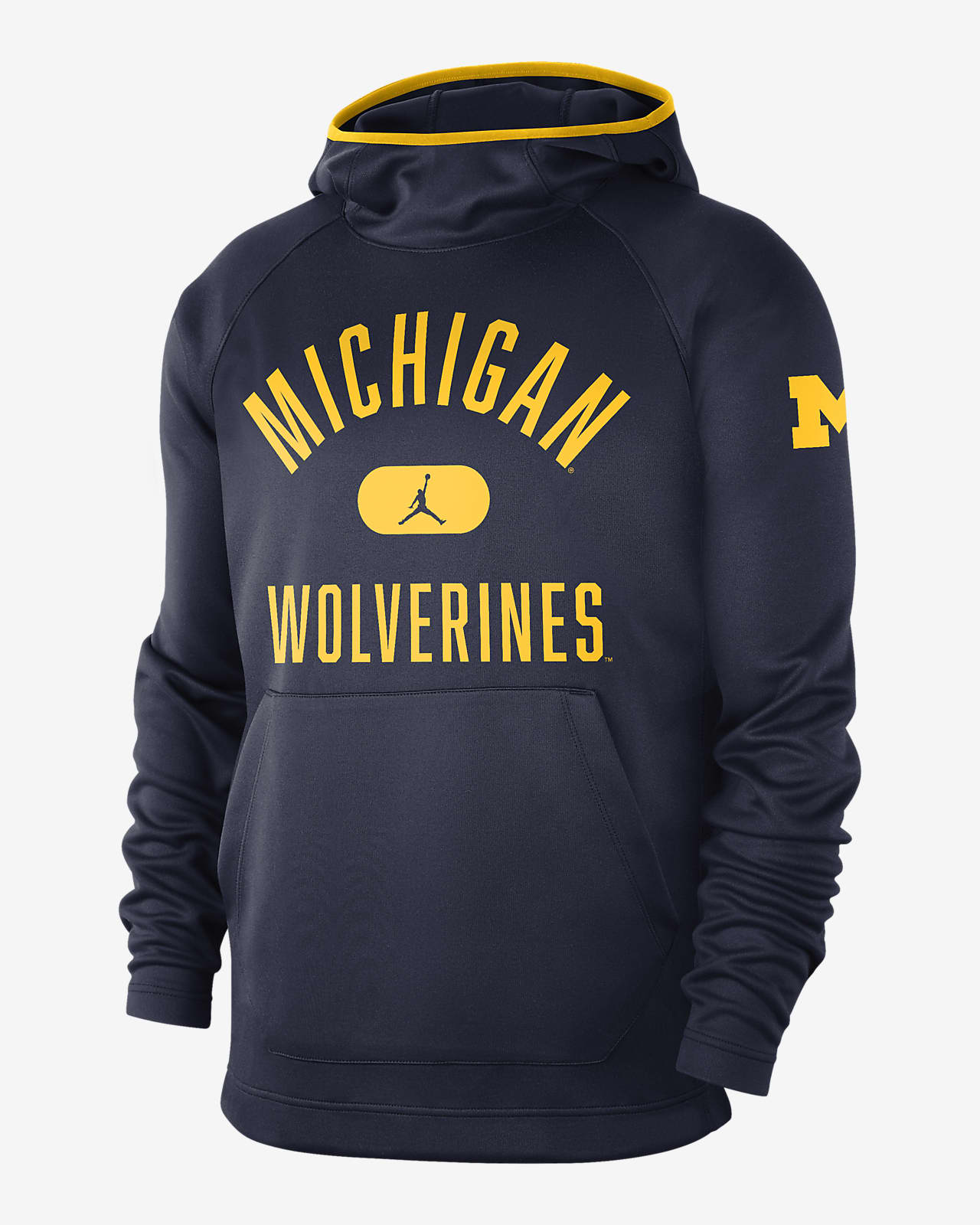 Jordan College Dri-FIT Spotlight (Michigan) Men's Pullover Hoodie