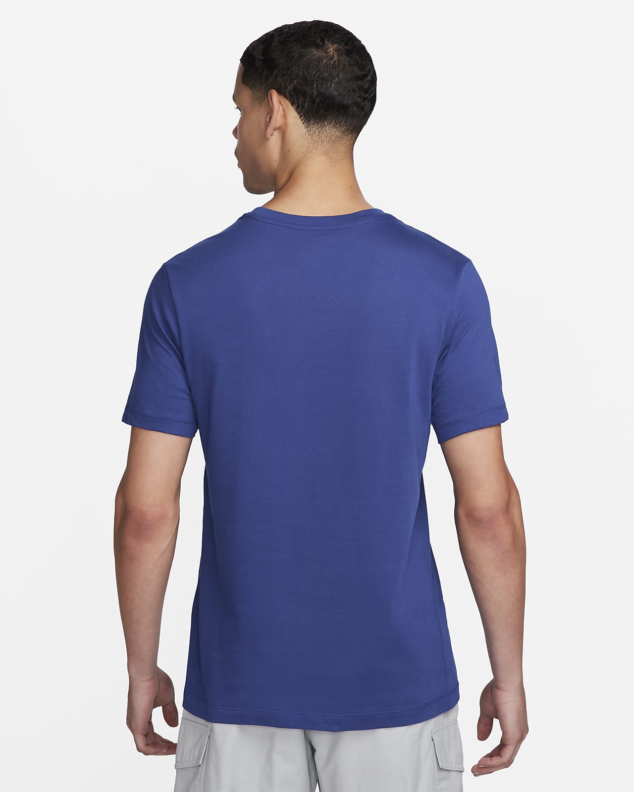 blue nike t shirt