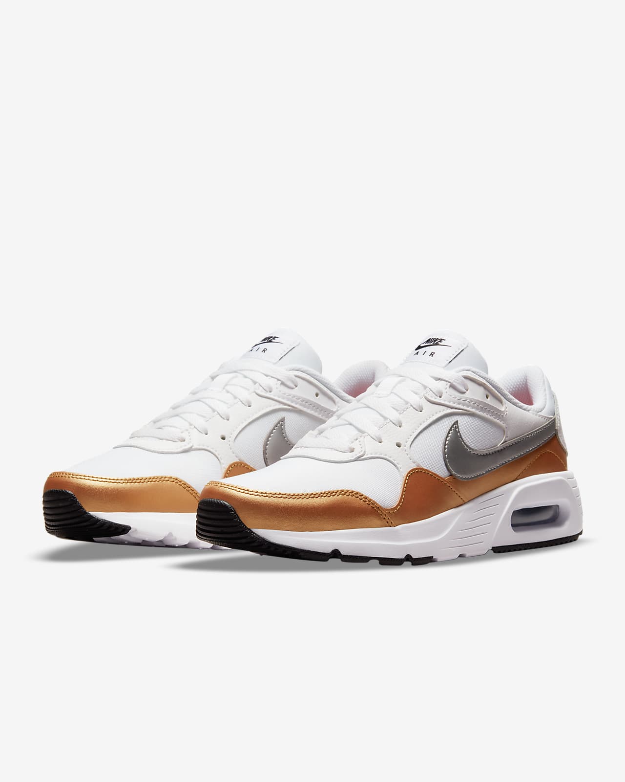 nike air max white and brown