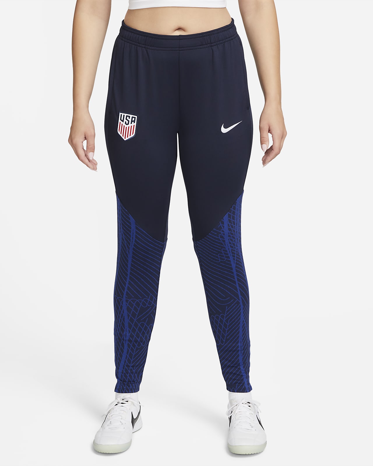 Pants de fútbol de tejido Knit para mujer Nike Dri-FIT U.S. Strike