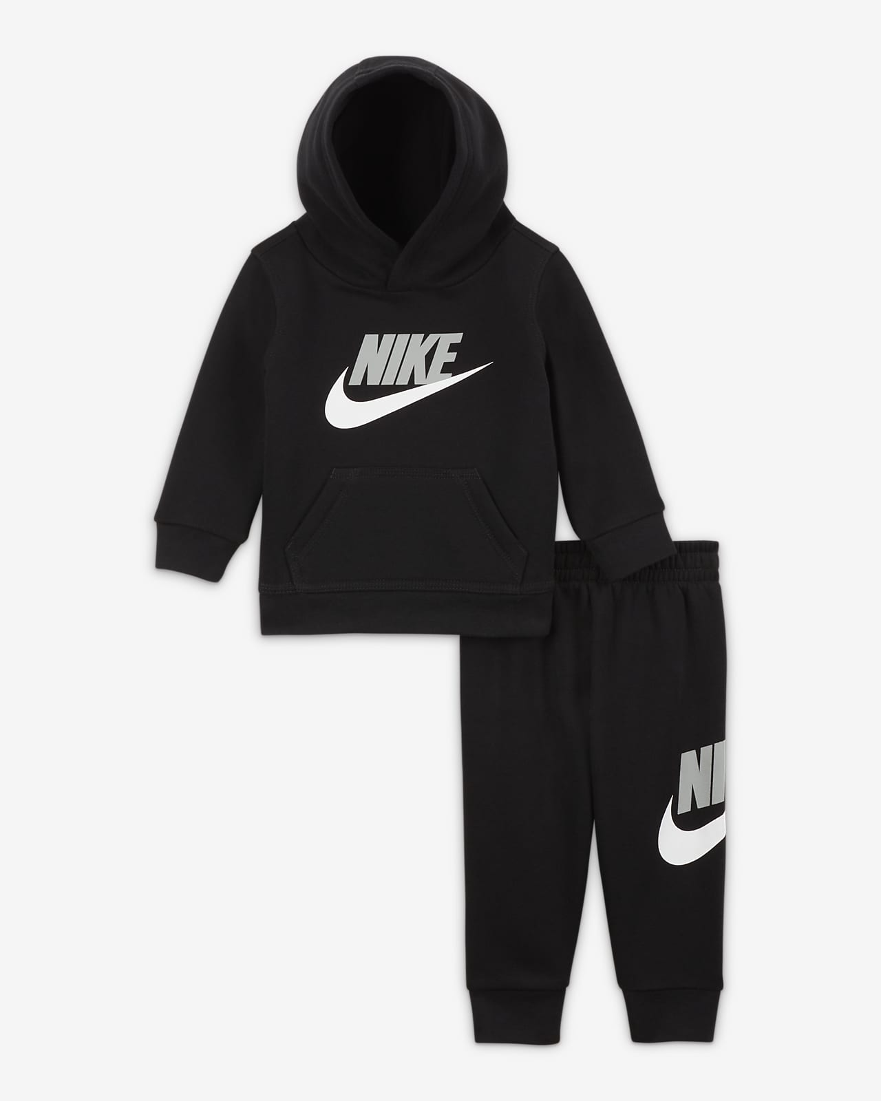 Nike Club Fleece Conjunto de pantalón y sudadera con capucha - Bebé (12-24 M). Nike ES