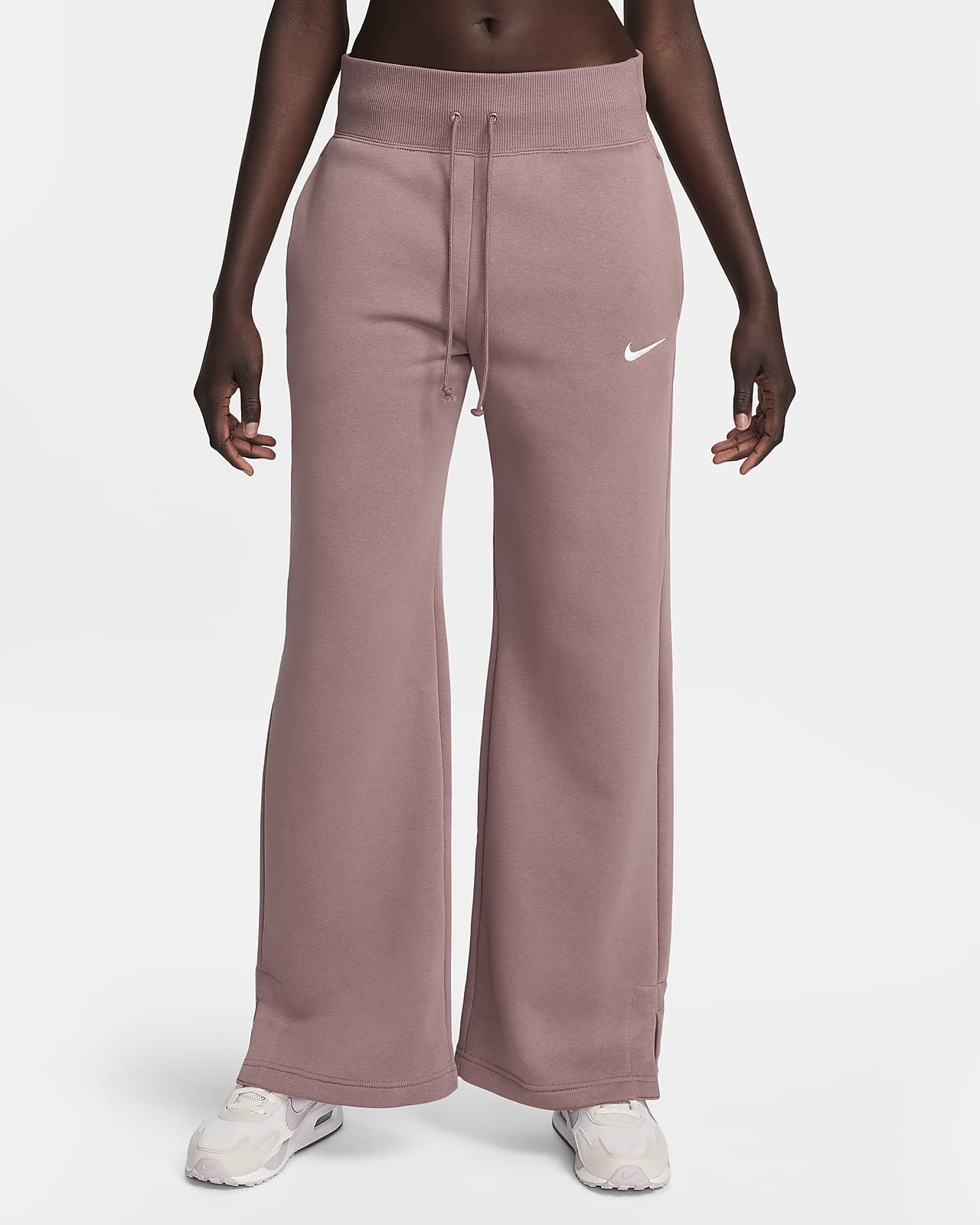 Nike Sportswear Phoenix Fleece Pantalons de xandall amb cintura alta i camals amples - Dona
